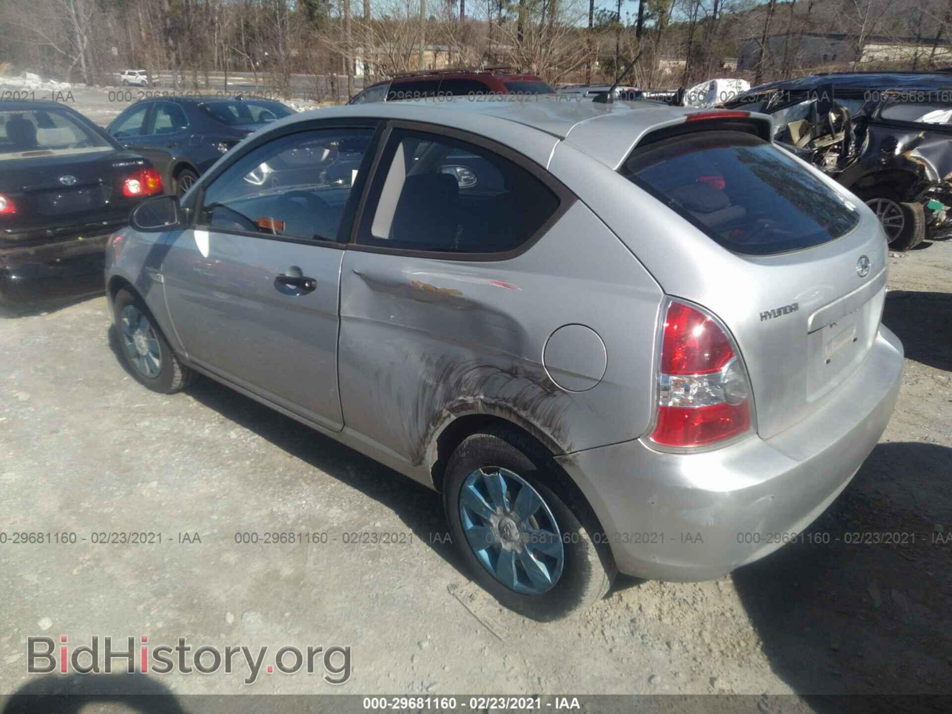 2007 HYUNDAI ACCENT - VIN: KMHCM36C77U047190 - Фото 3