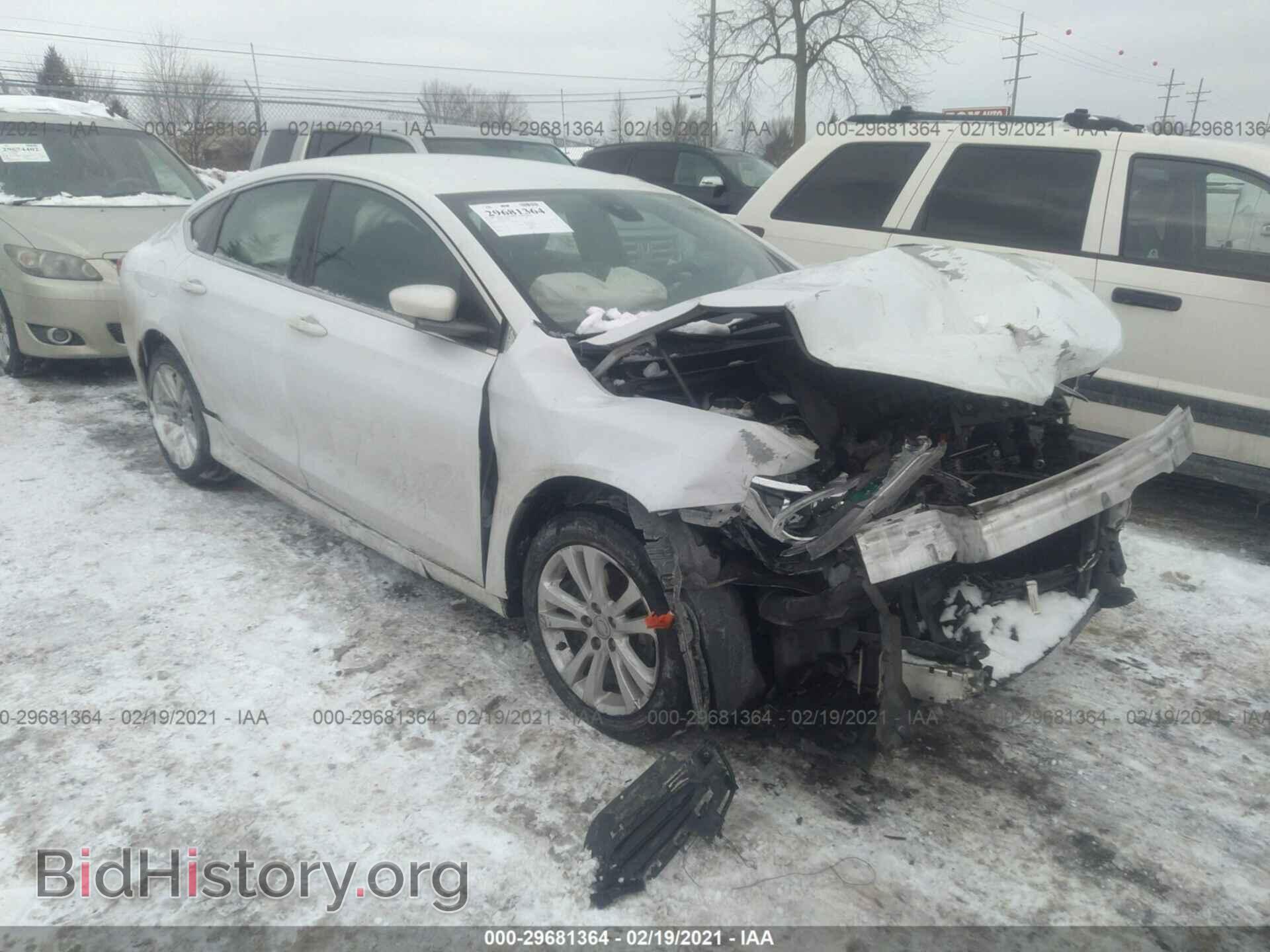 Фотография 1C3CCCAB0GN152786 - CHRYSLER 200 2016