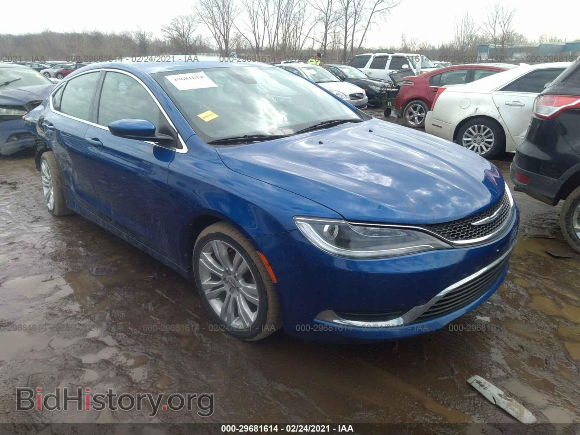 Фотография 1C3CCCAB9FN738627 - CHRYSLER 200 2015