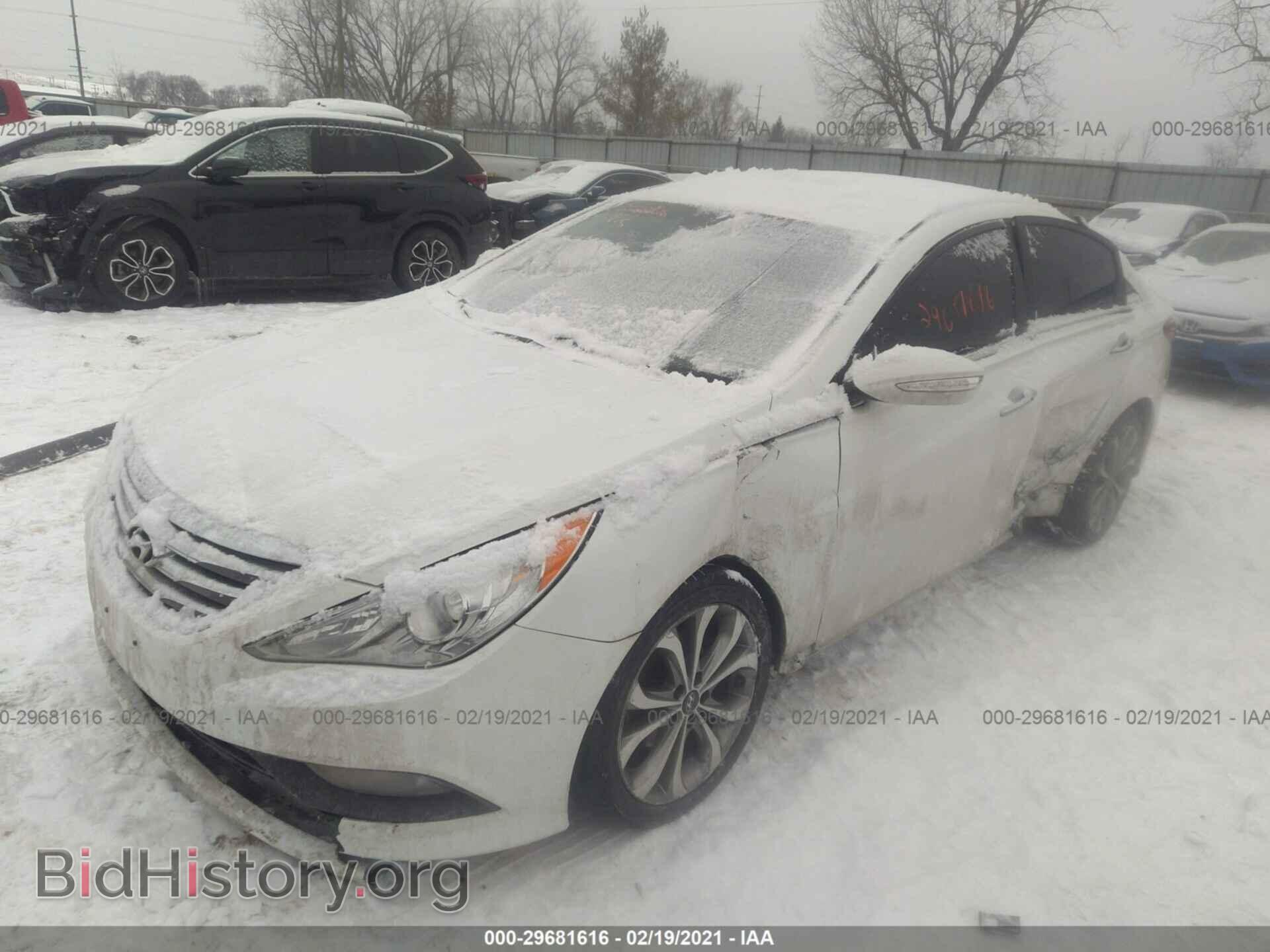 2014 HYUNDAI SONATA - VIN: 5NPEC4AC0EH847219 - Фото 2