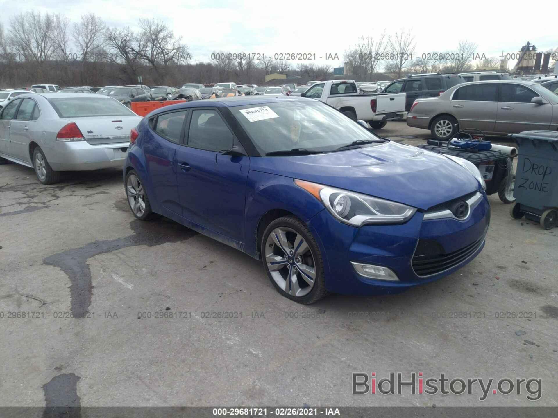 Фотография KMHTC6AD5DU174780 - HYUNDAI VELOSTER 2013