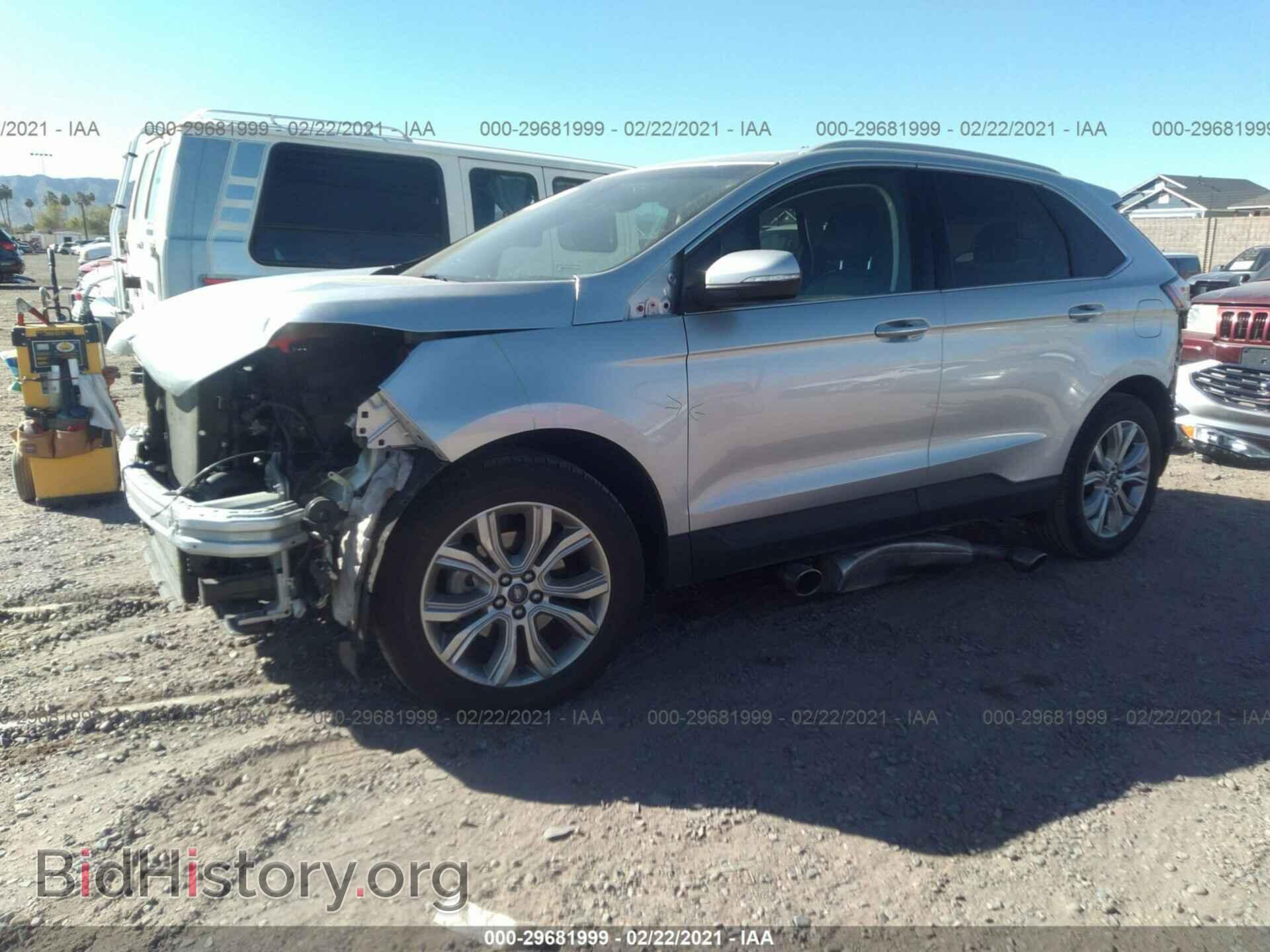 2019 FORD EDGE - VIN: 2FMPK3K96KBB55879 - Фото 2