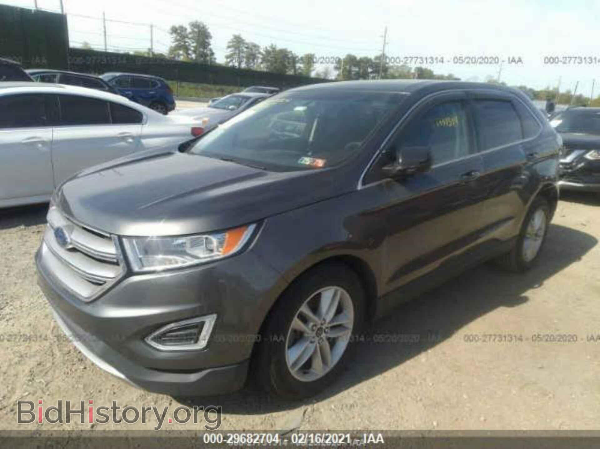 2015 FORD EDGE - VIN: 2FMTK4J85FBC30753 - Фото 2