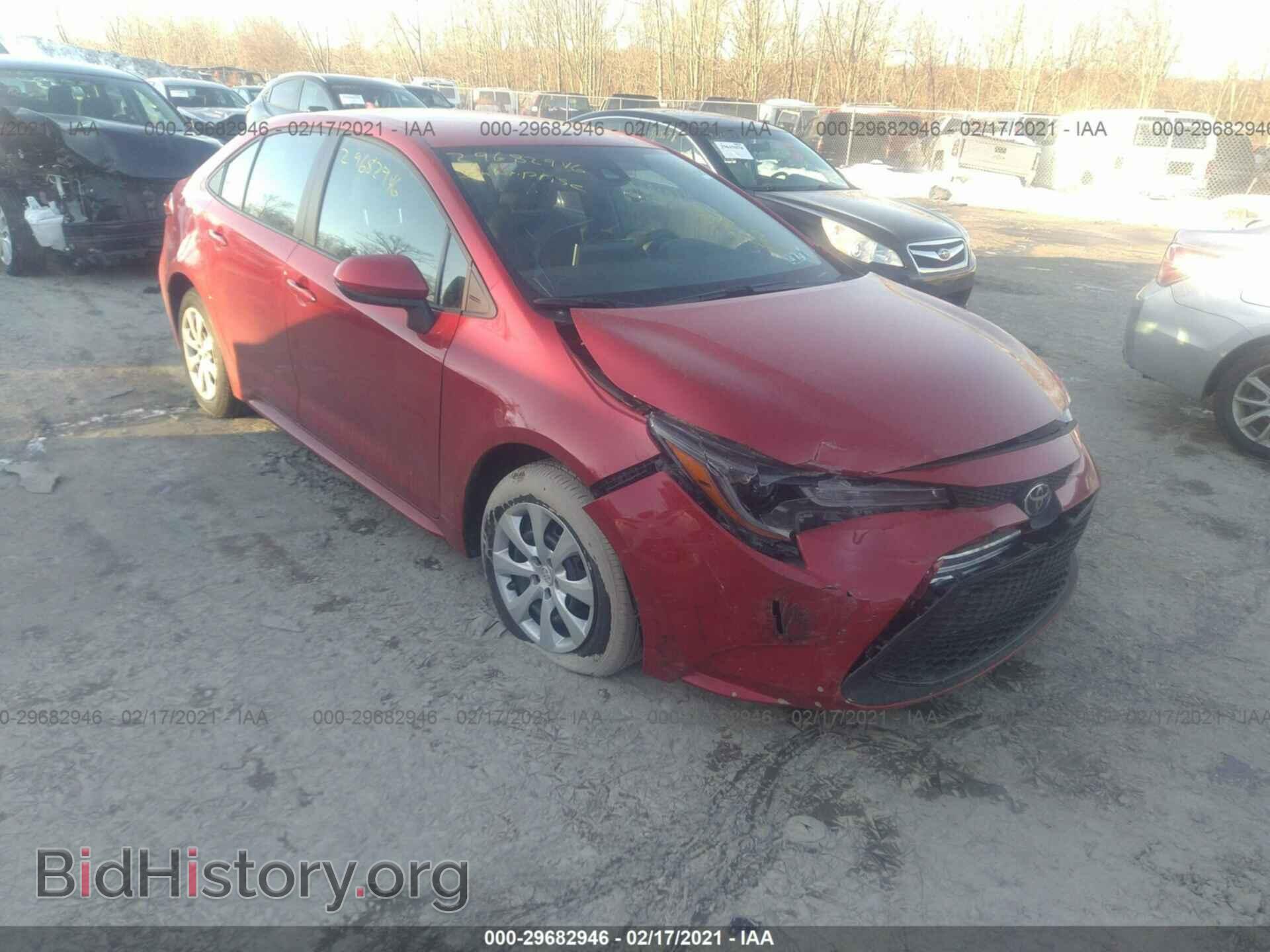 Photo 5YFEPMAE3MP184347 - TOYOTA COROLLA 2021