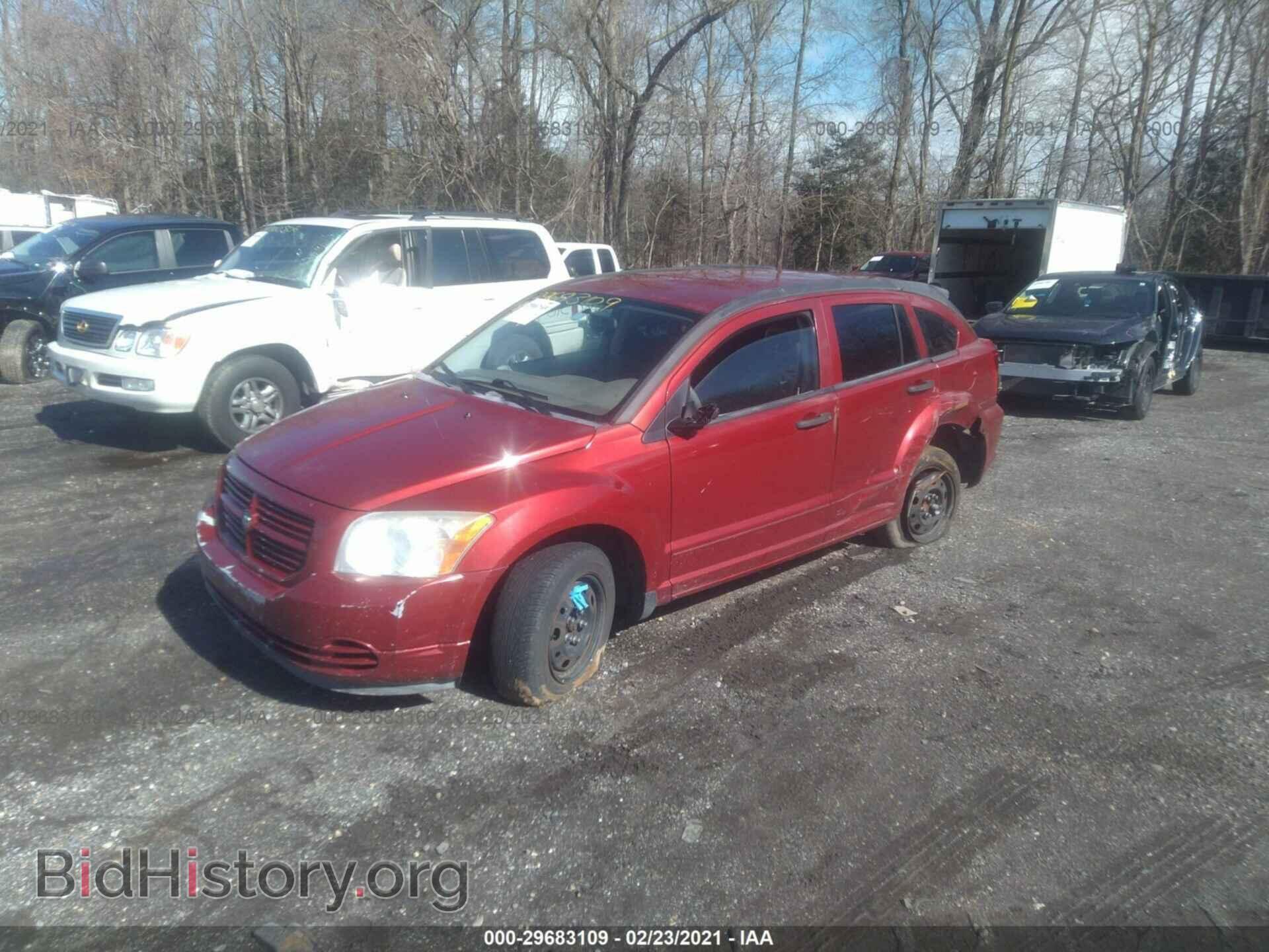 2007 DODGE CALIBER - VIN: 1B3HB28B07D181989 - Фото 2
