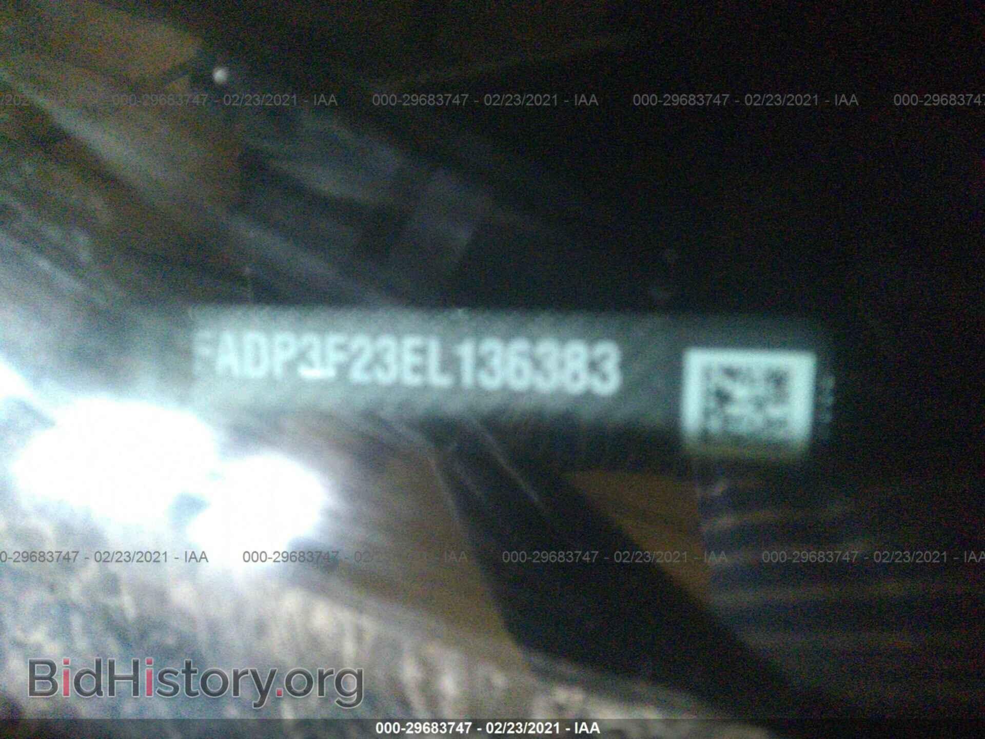 2014 FORD FOCUS - VIN: 1FADP3F23EL136383 - Фото 9