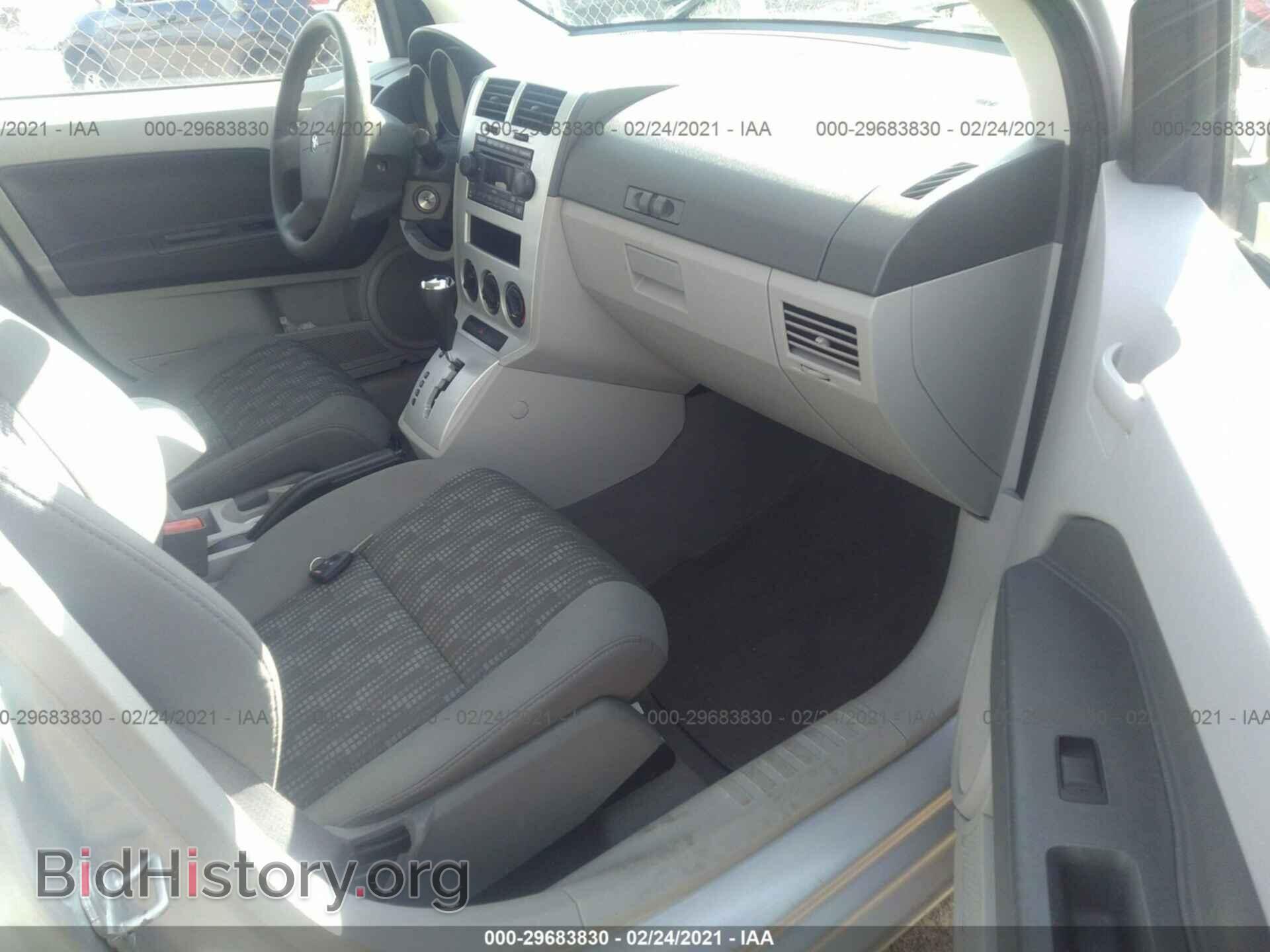 2007 DODGE CALIBER - VIN: 1B3HB28BX7D539521 - Фото 5