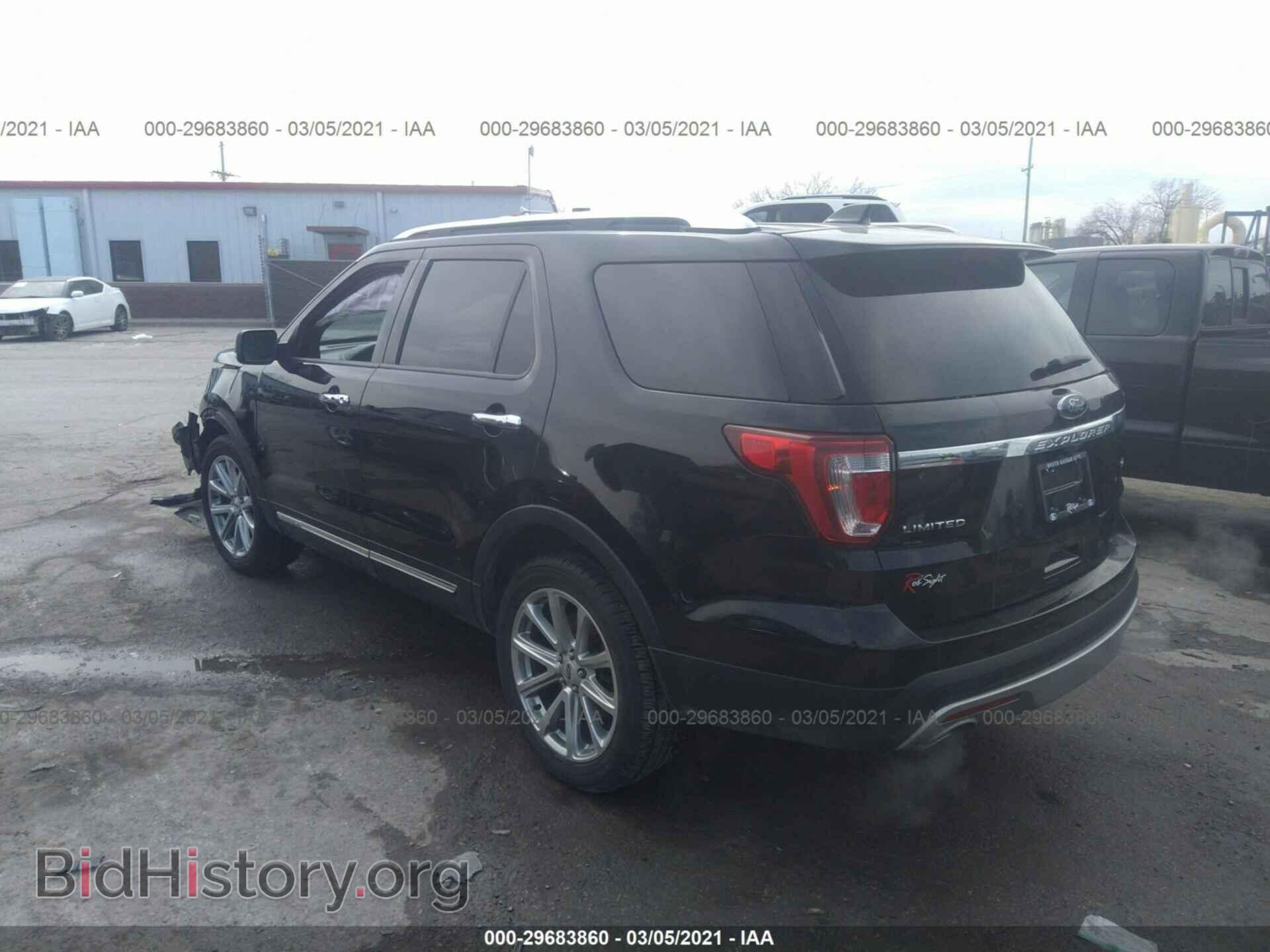 2017 FORD EXPLORER - VIN: 1FM5K8FH3HGA02626 - Фото 3