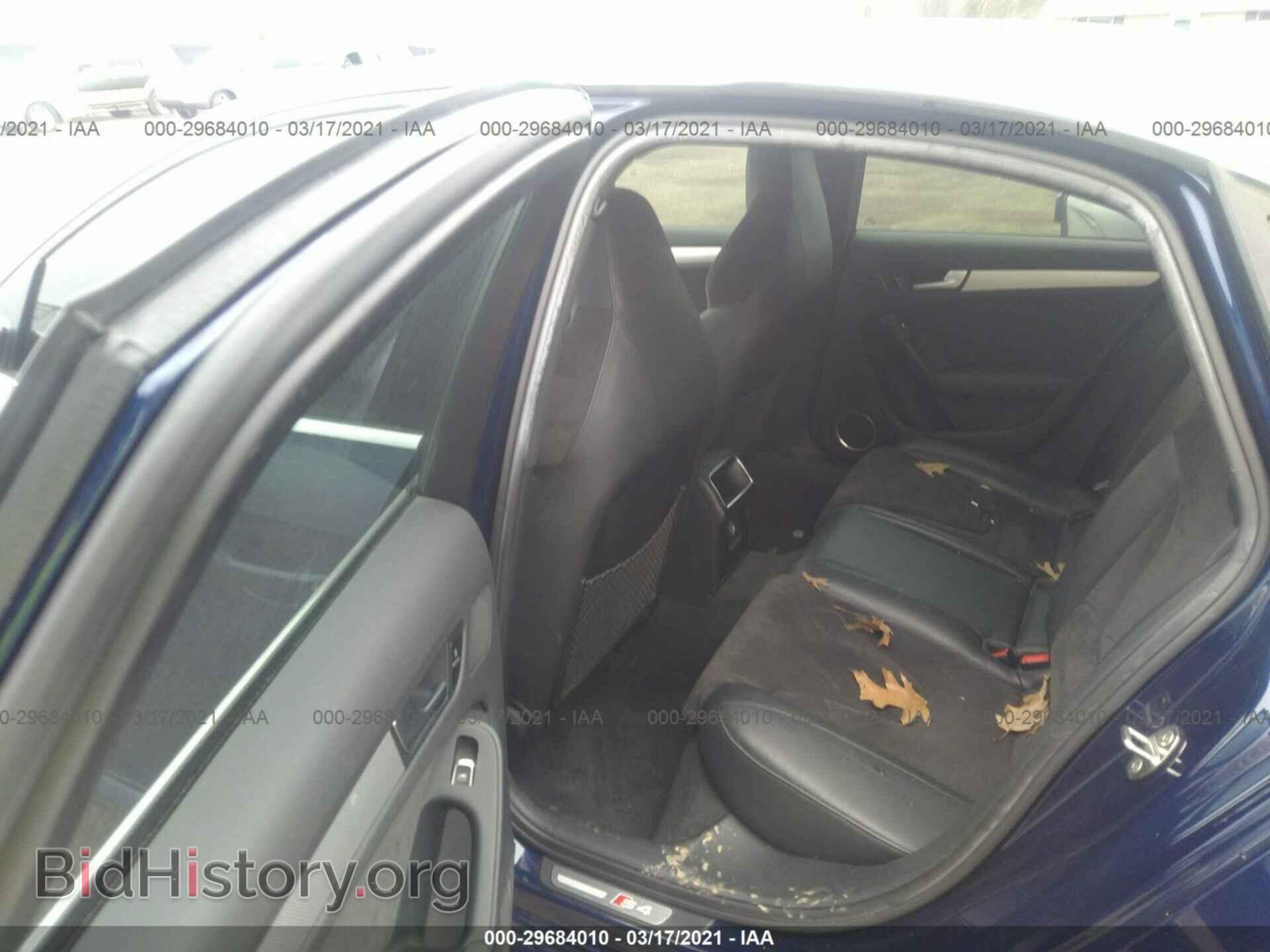 2014 AUDI S4 - VIN: WAUBGAFL8EA030583 - Фото 8