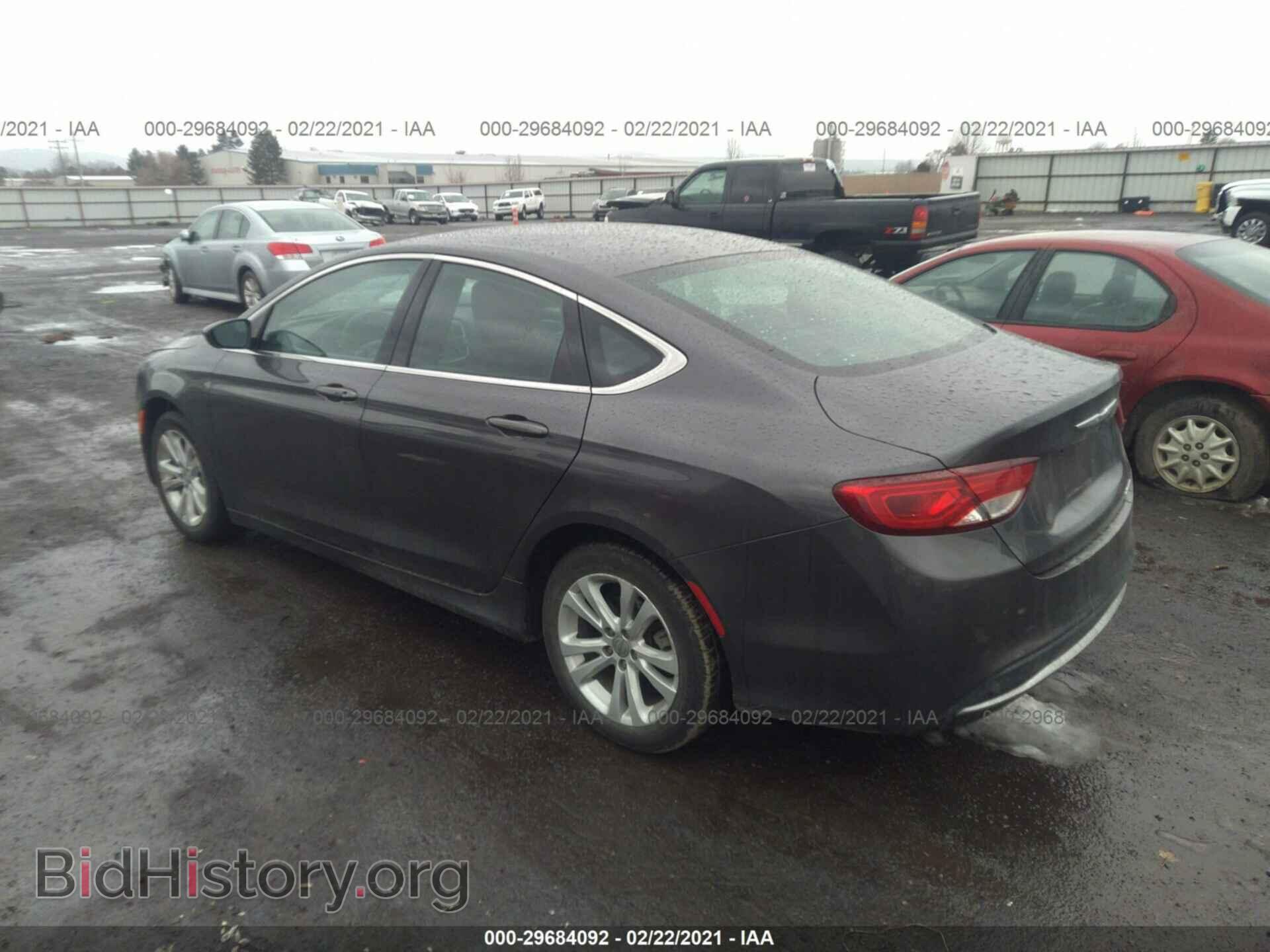 2015 CHRYSLER 200 - VIN: 1C3CCCABXFN704602 - Фото 3