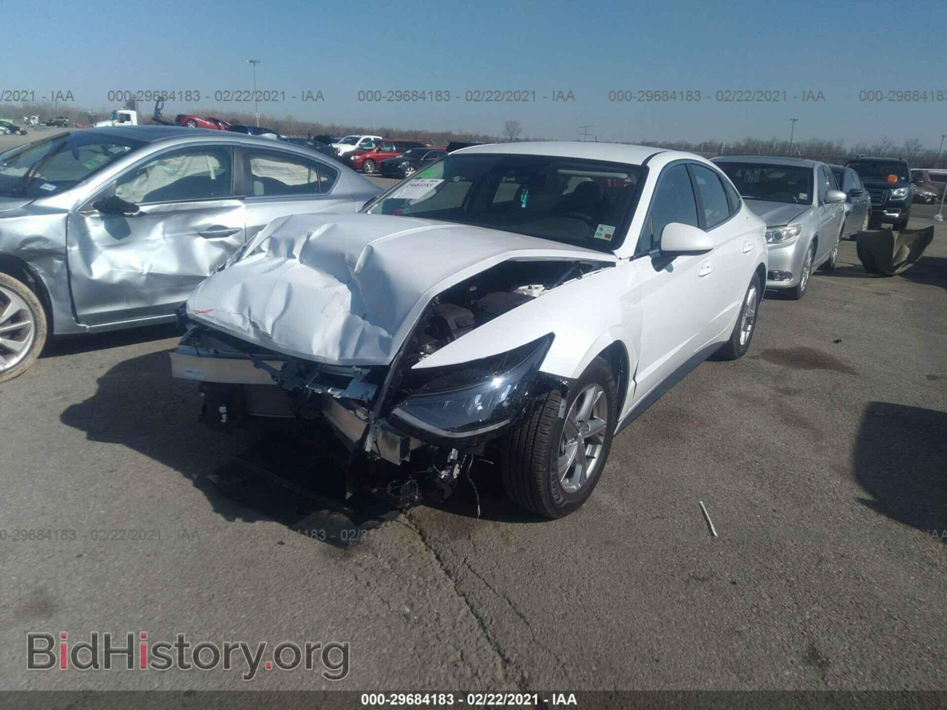 2020 HYUNDAI SONATA - VIN: 5NPEG4JA9LH053402 - Фото 2