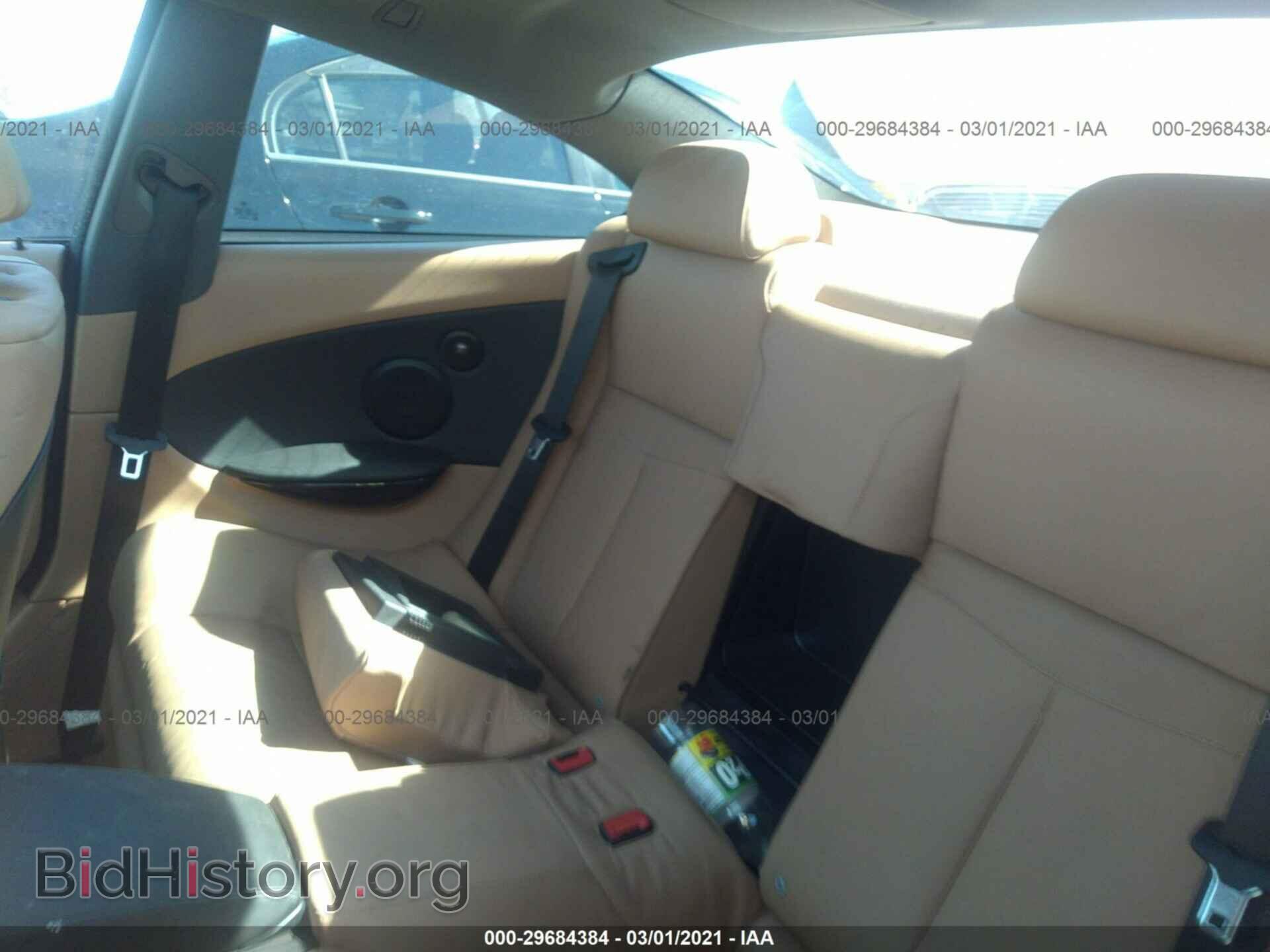 2008 BMW 650I - VIN: WBAEA53598CV91461 - Фото 8