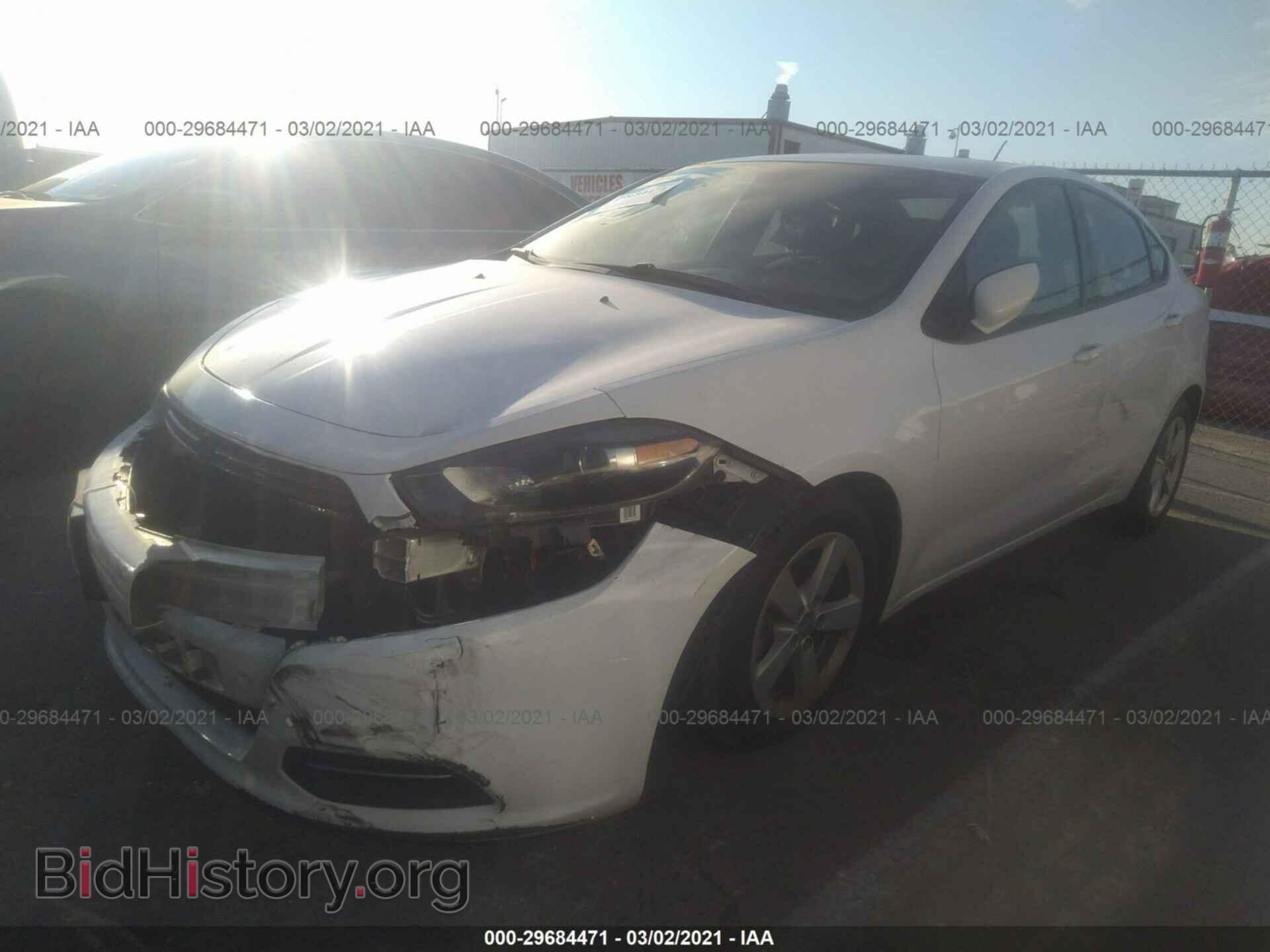 2015 DODGE DART - VIN: 1C3CDFBB1FD222393 - Фото 2
