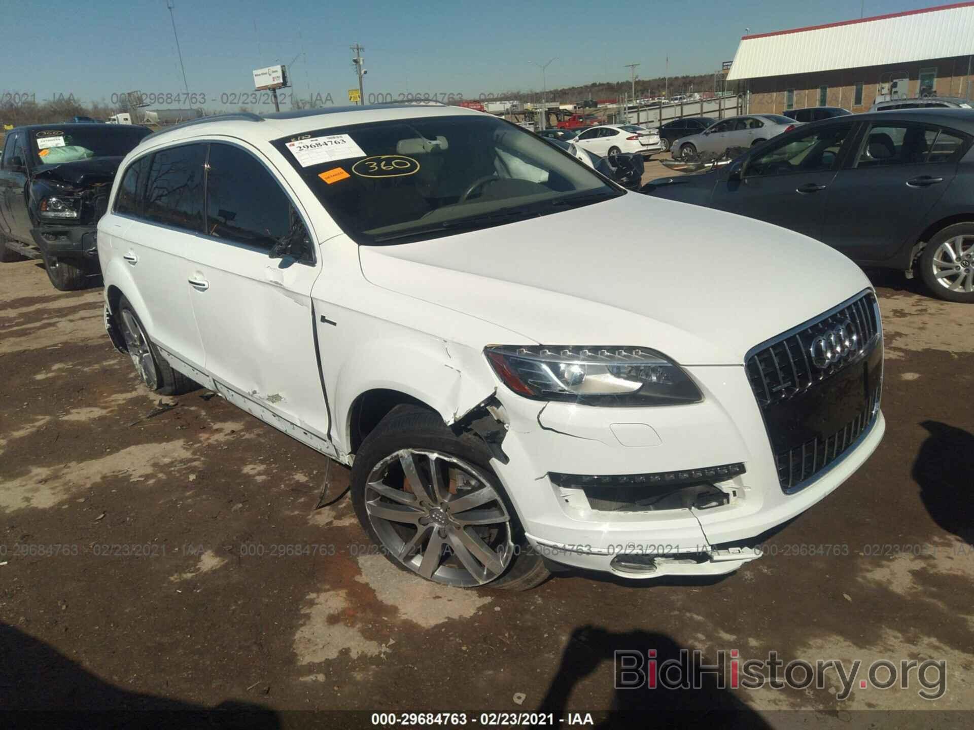 Photo WA1LGAFEXFD007518 - AUDI Q7 2015