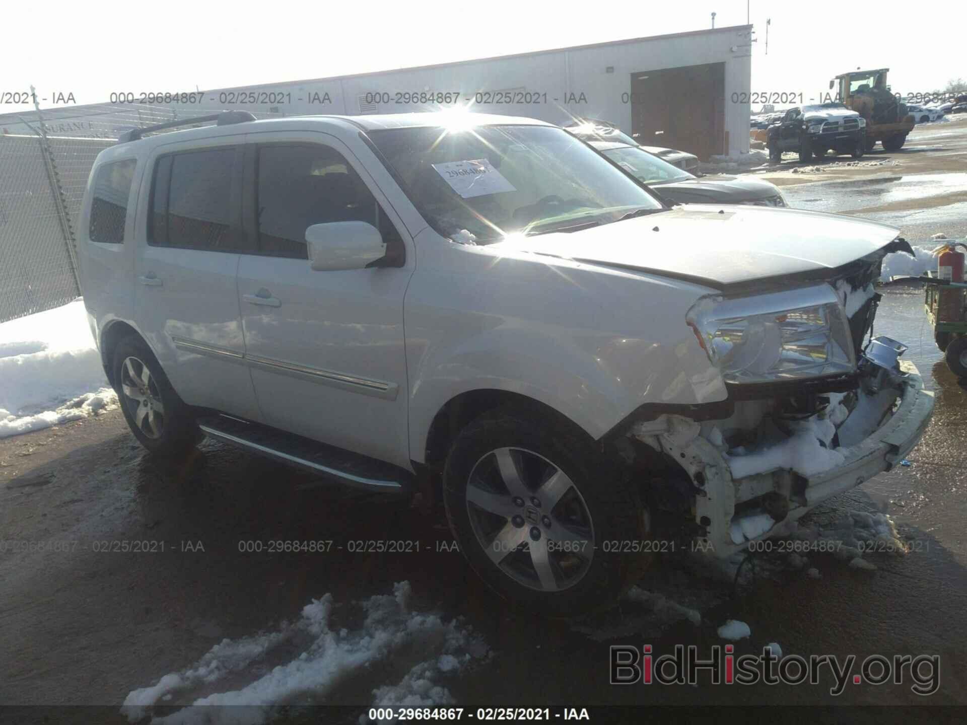 Photo 5FNYF4H94DB070507 - HONDA PILOT 2013