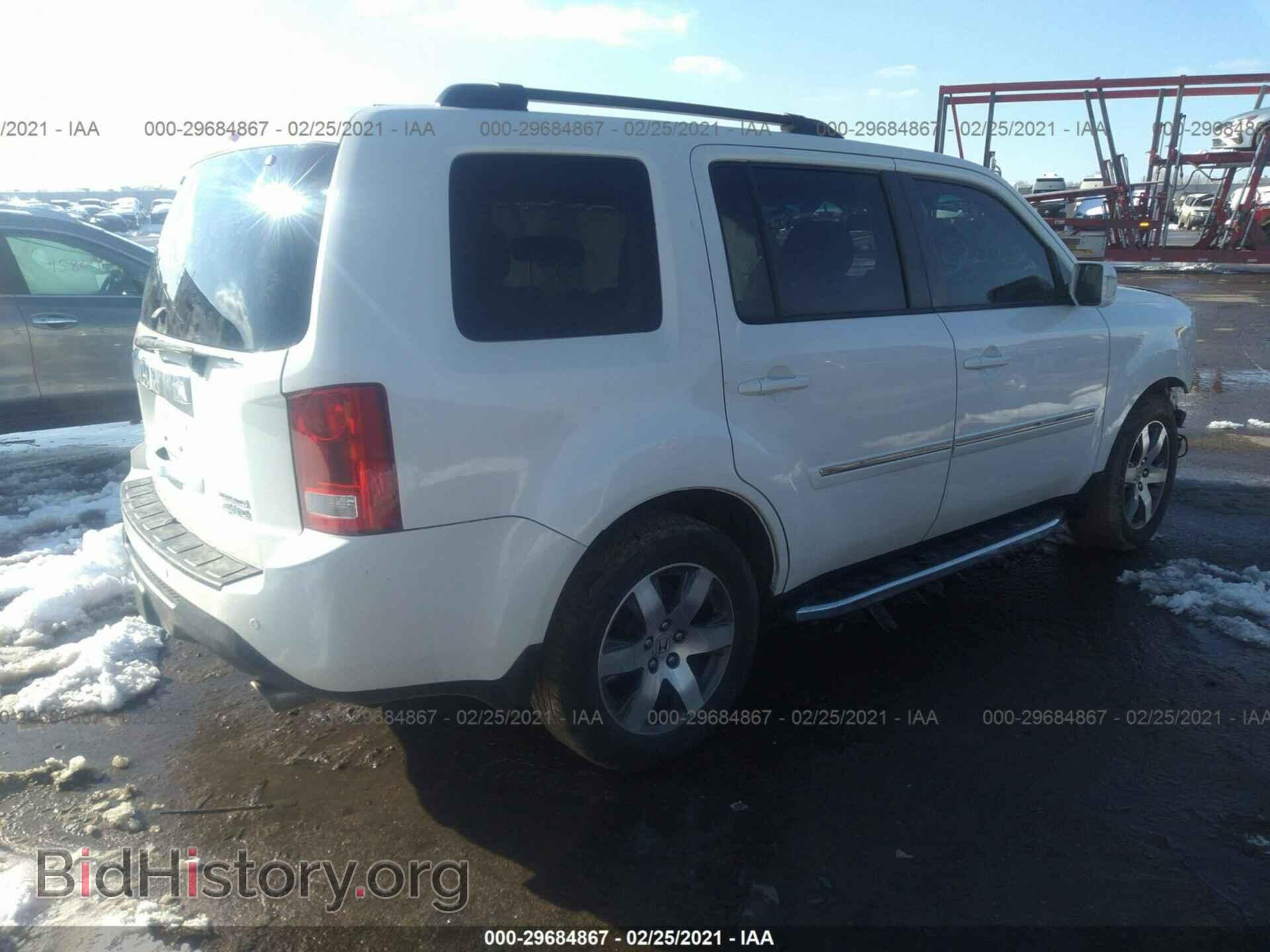 2013 HONDA PILOT - VIN: 5FNYF4H94DB070507 - Фото 4