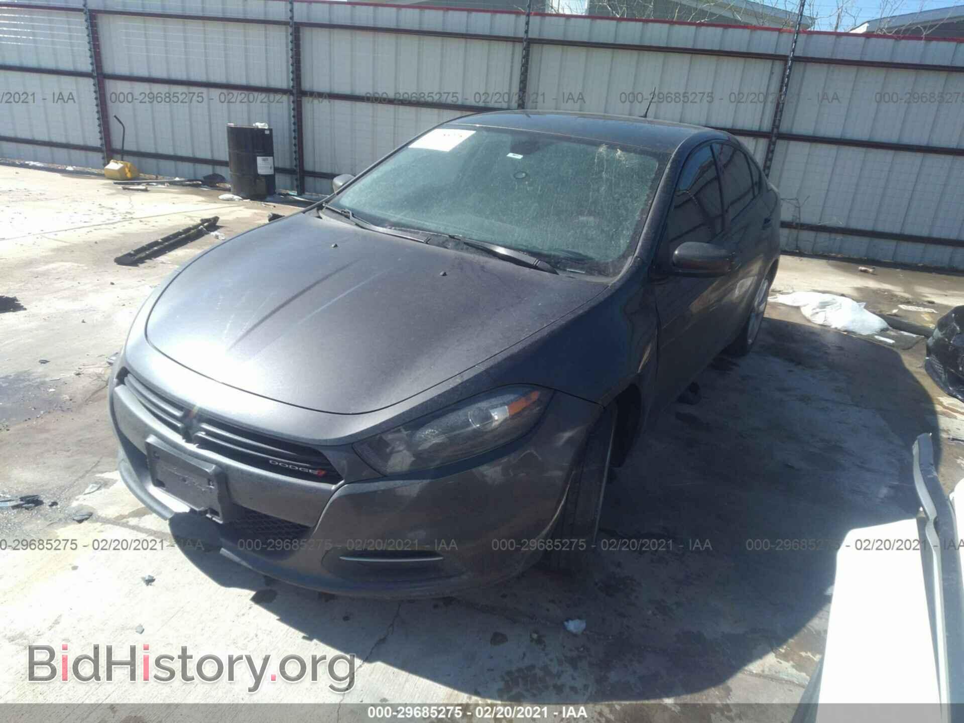 2015 DODGE DART - VIN: 1C3CDFBBXFD128531 - Фото 2