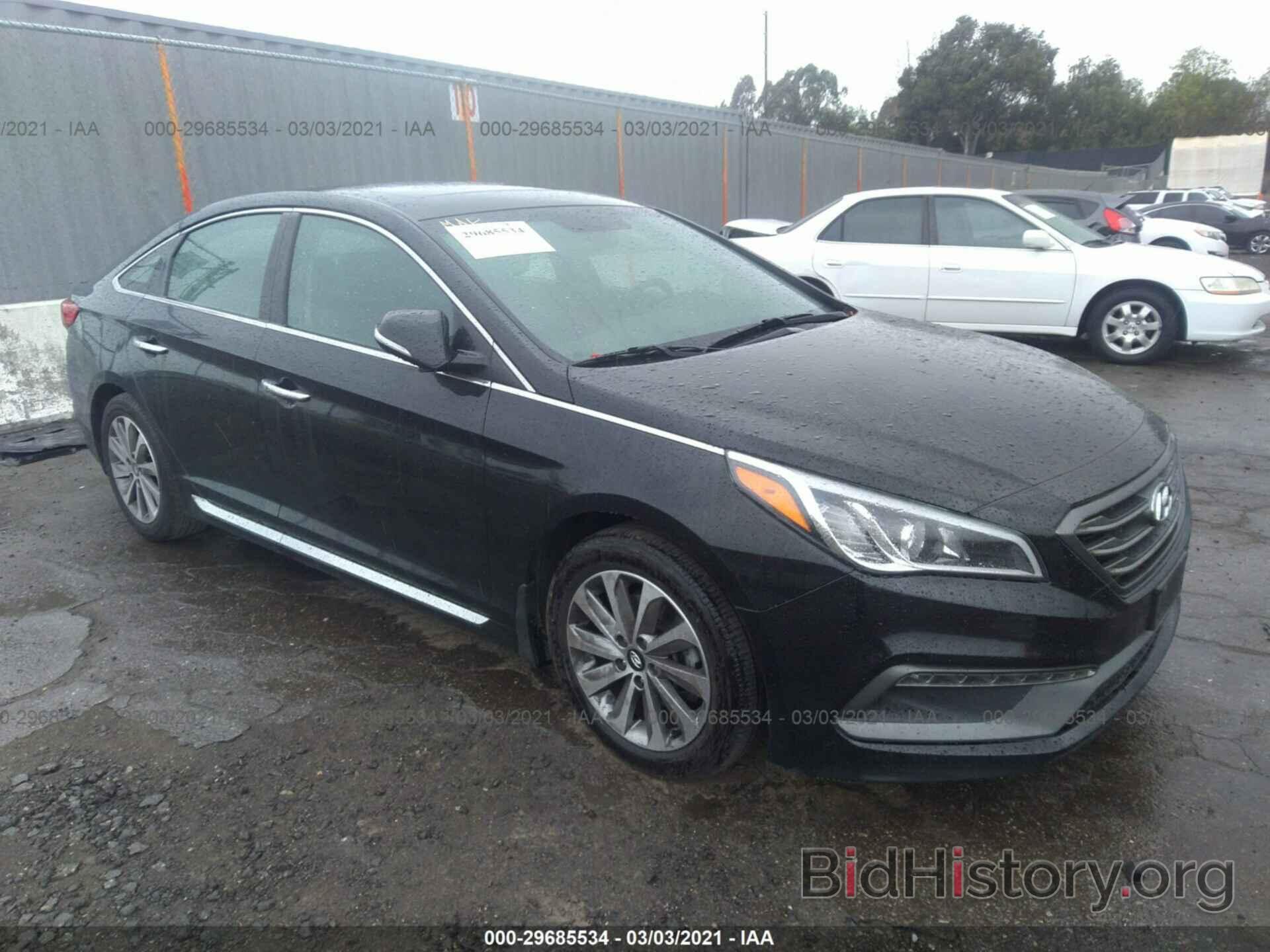 Photo 5NPE34AF1HH572880 - HYUNDAI SONATA 2017