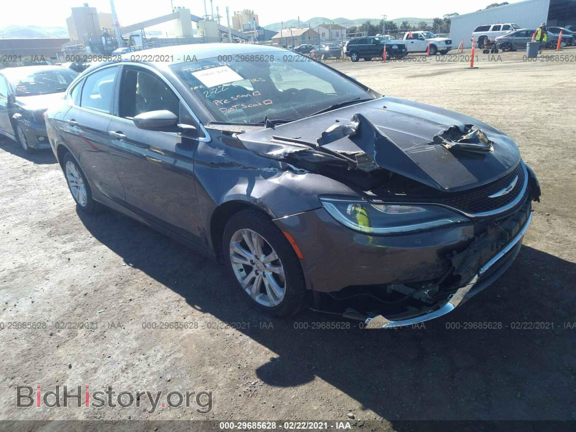 Photo 1C3CCCAB1FN662837 - CHRYSLER 200 2015
