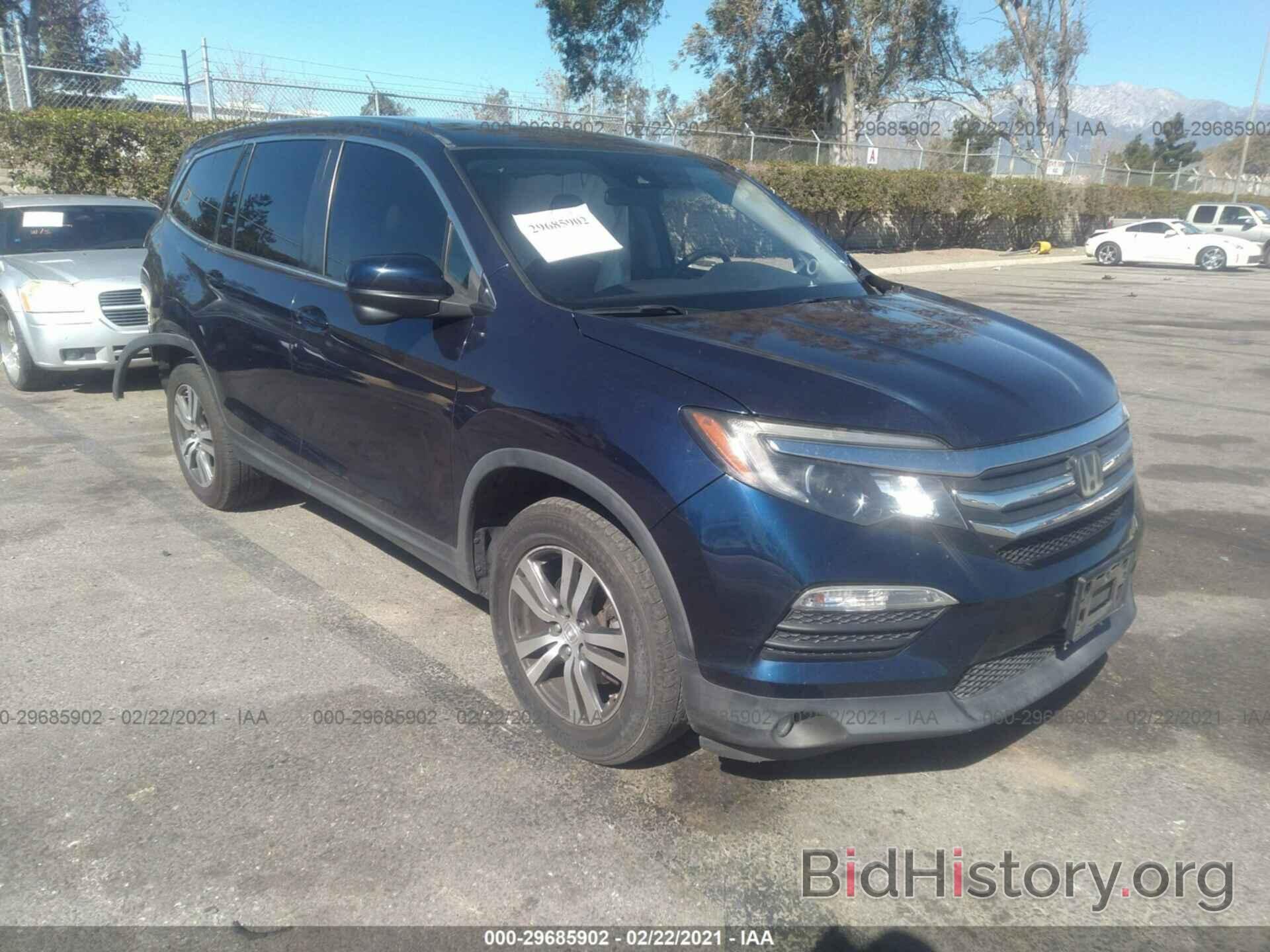 Photo 5FNYF6H42GB044671 - HONDA PILOT 2016