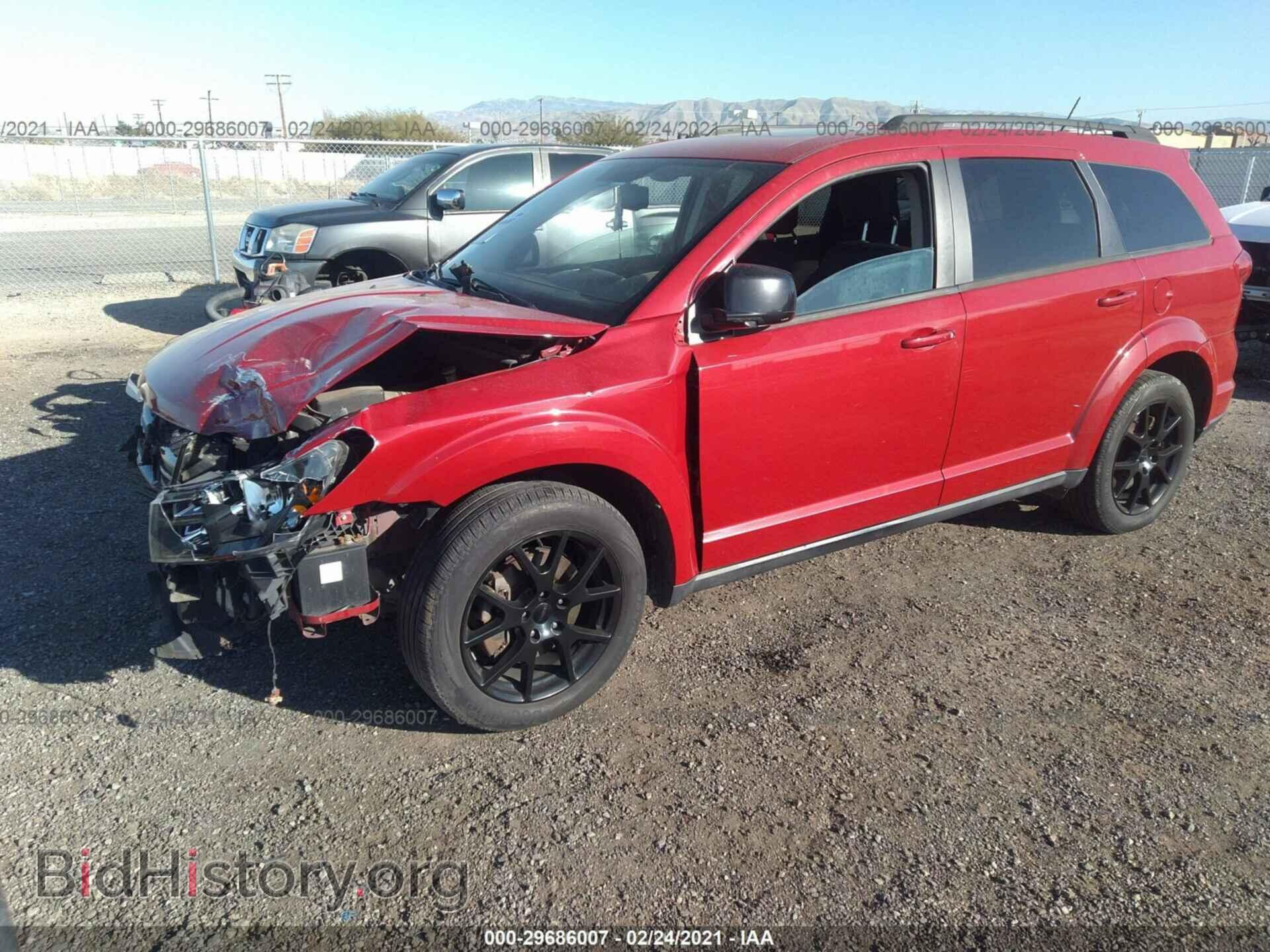 2013 DODGE JOURNEY - VIN: 3C4PDCBG1DT660412 - Фото 2
