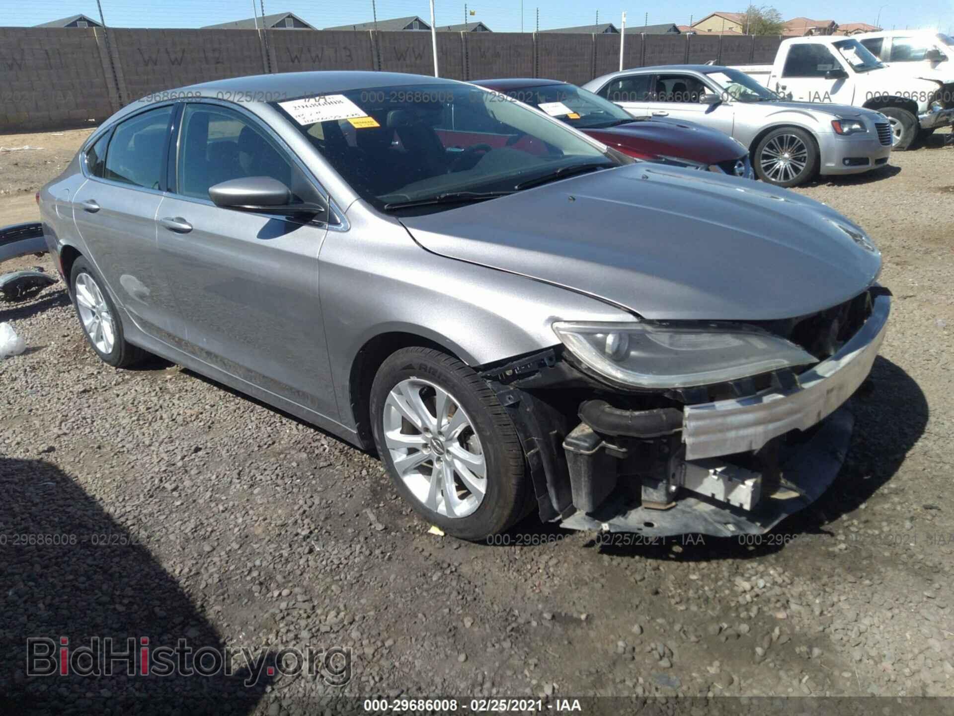 Фотография 1C3CCCAB8FN738599 - CHRYSLER 200 2015