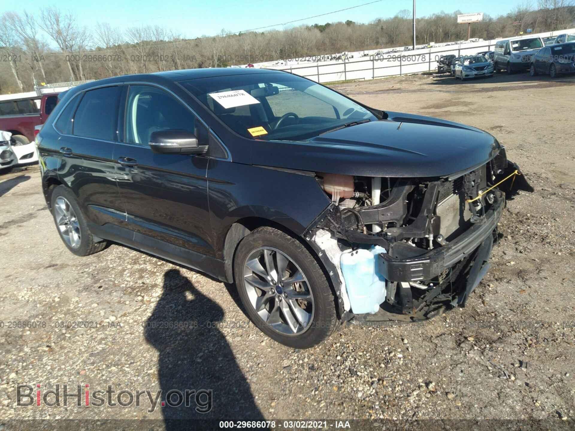 Фотография 2FMTK3K82FBC37183 - FORD EDGE 2015