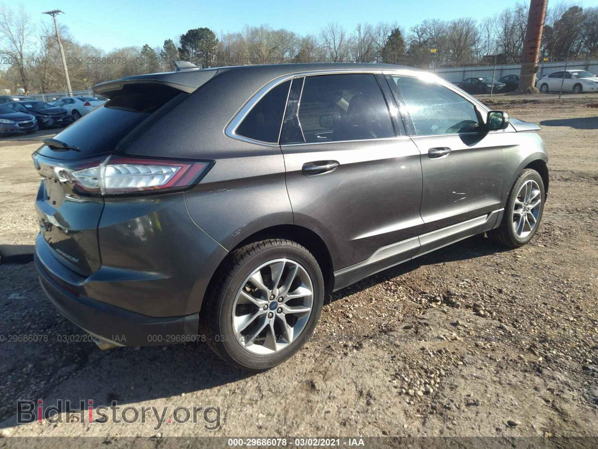 2015 FORD EDGE - VIN: 2FMTK3K82FBC37183 - Фото 4