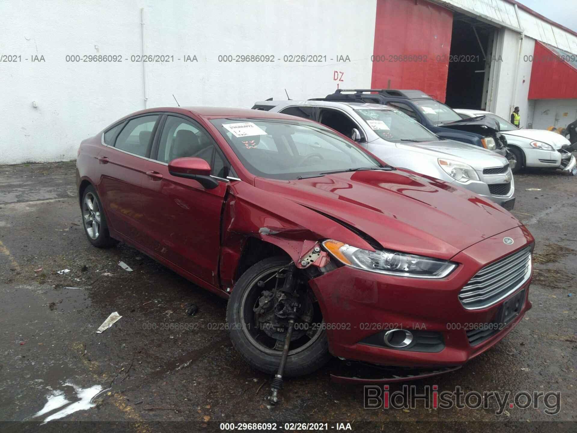 Photo 3FA6P0G76GR325938 - FORD FUSION 2016