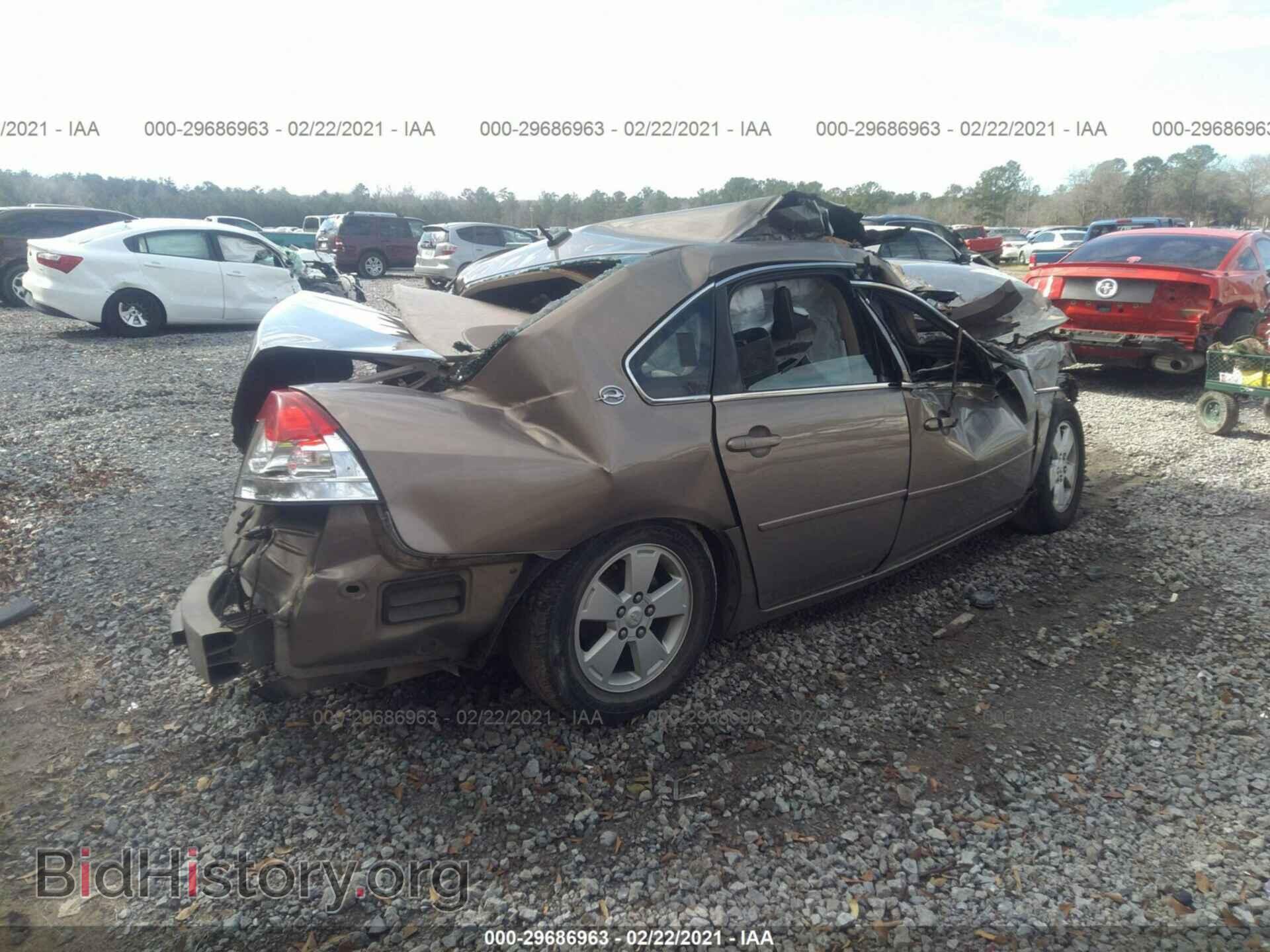 2006 CHEVROLET IMPALA - VIN: 2G1WT58K769397590 - Фото 4