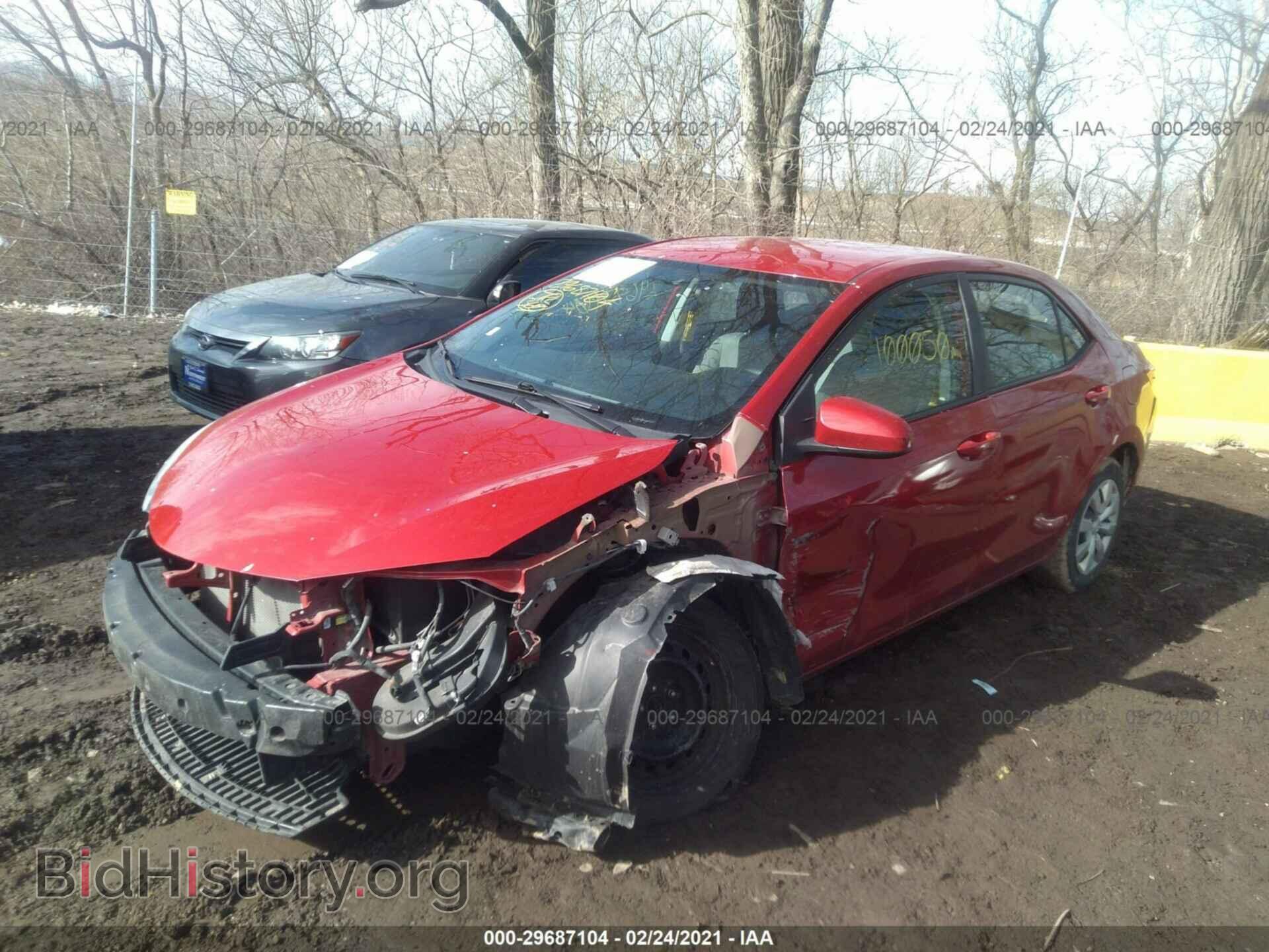 2014 TOYOTA COROLLA - VIN: 2T1BURHEXEC201855 - Фото 2