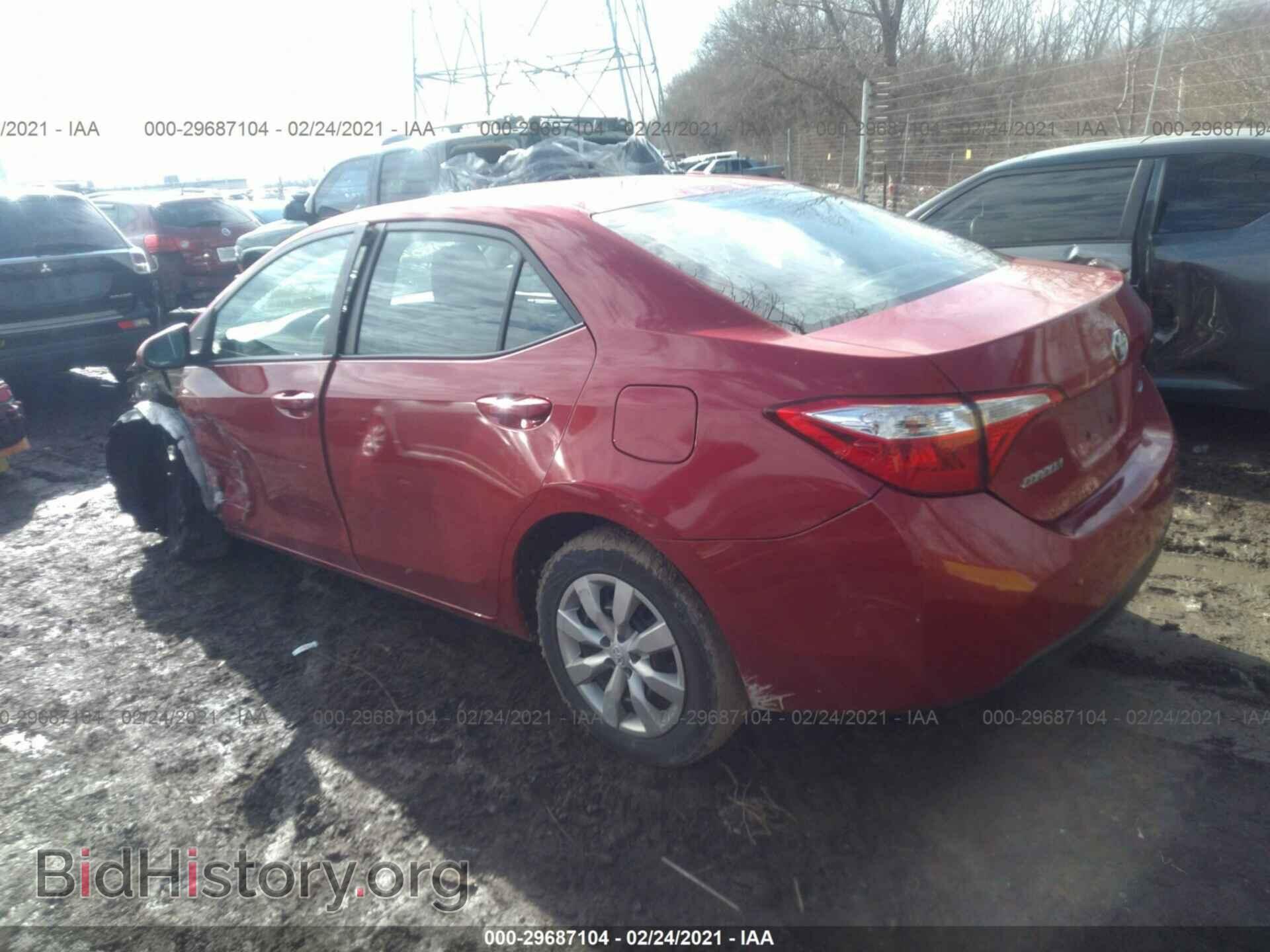 2014 TOYOTA COROLLA - VIN: 2T1BURHEXEC201855 - Фото 3