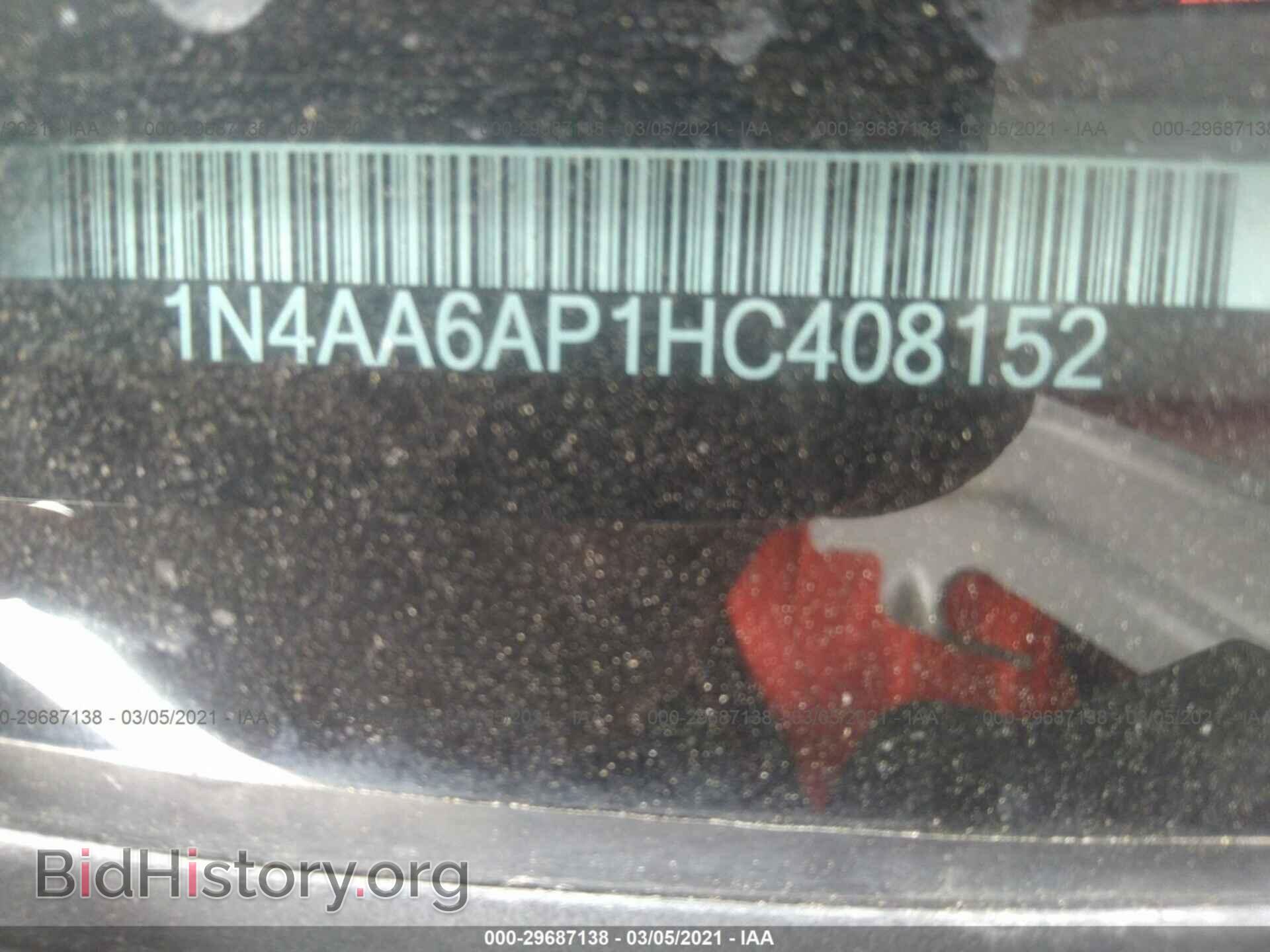 2017 NISSAN MAXIMA - VIN: 1N4AA6AP1HC408152 - Фото 9