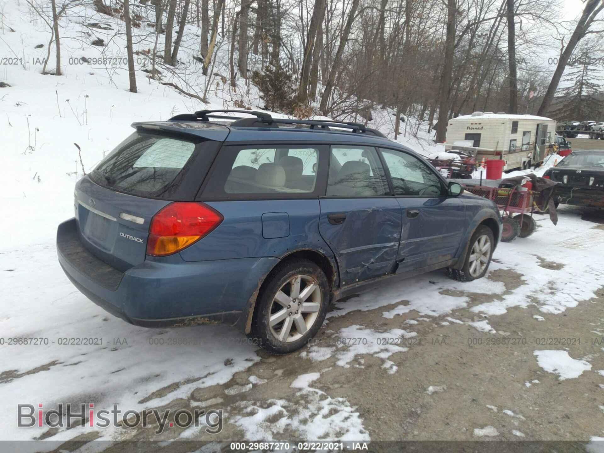 2007 SUBARU LEGACY WAGON - VIN: 4S4BP61C277333247 - Фото 4