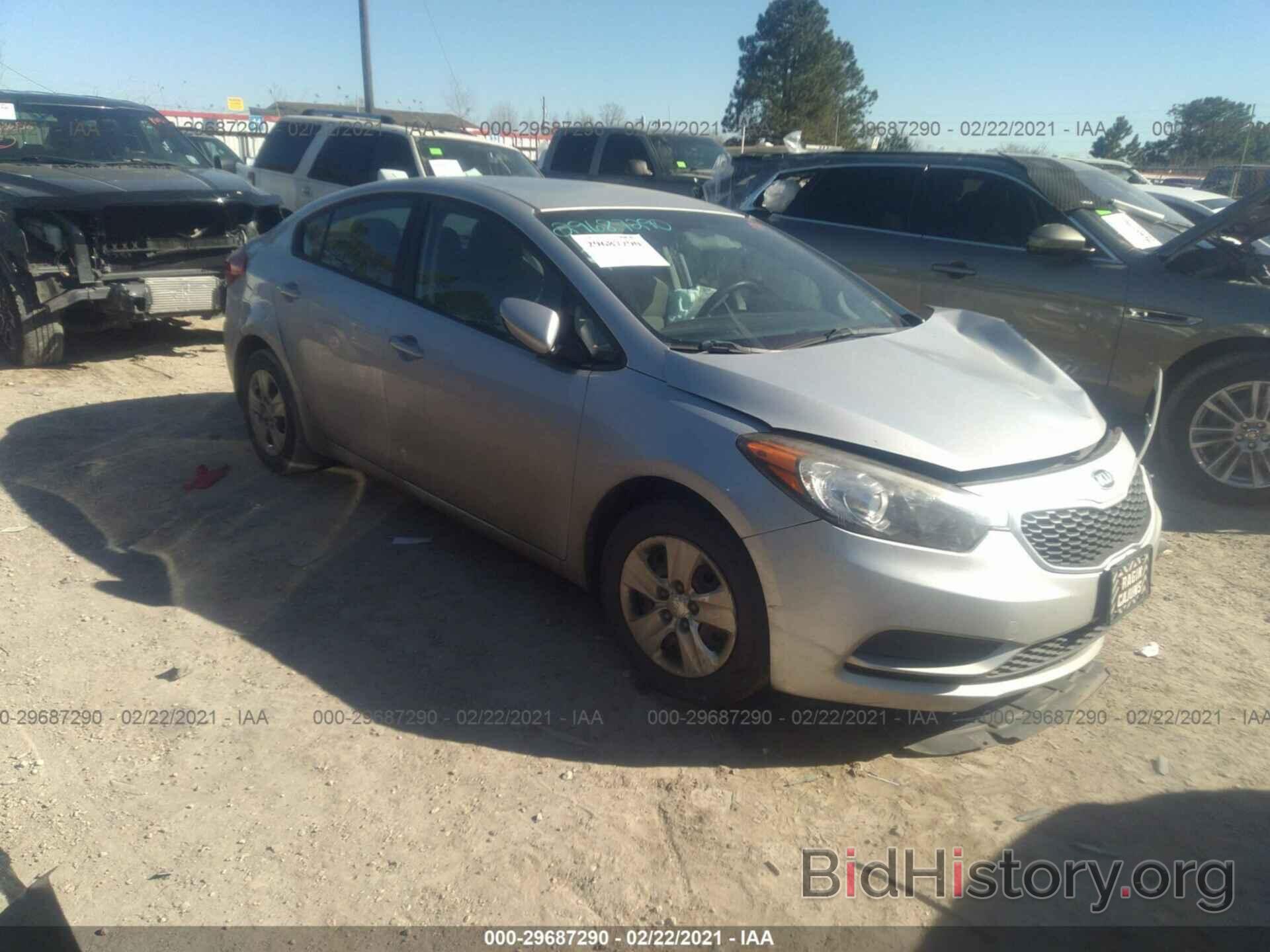 Photo KNAFK4A69F5408021 - KIA FORTE 2015