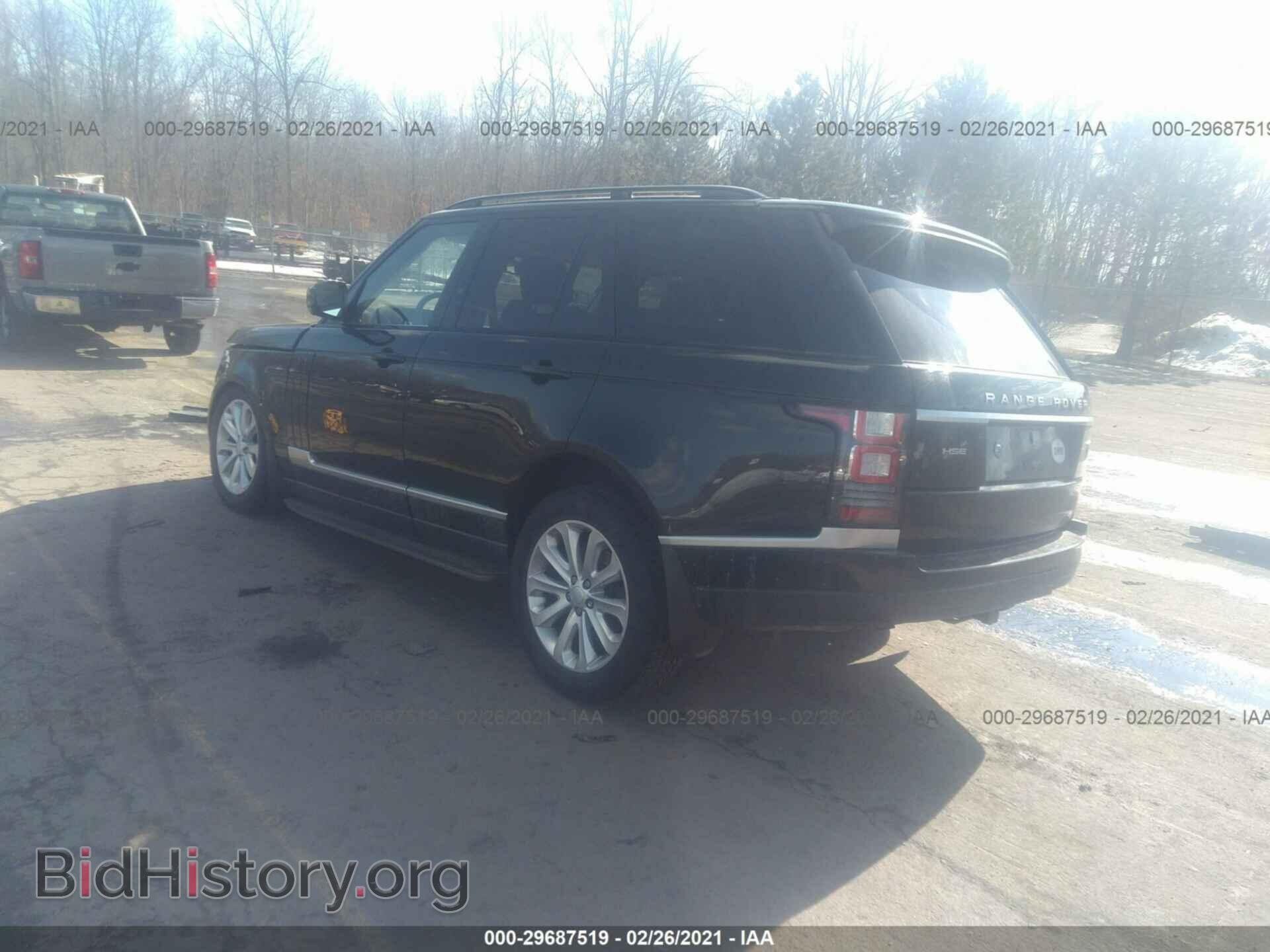 2015 LAND ROVER RANGE ROVER - VIN: SALGS2VF5FA240318 - Фото 3