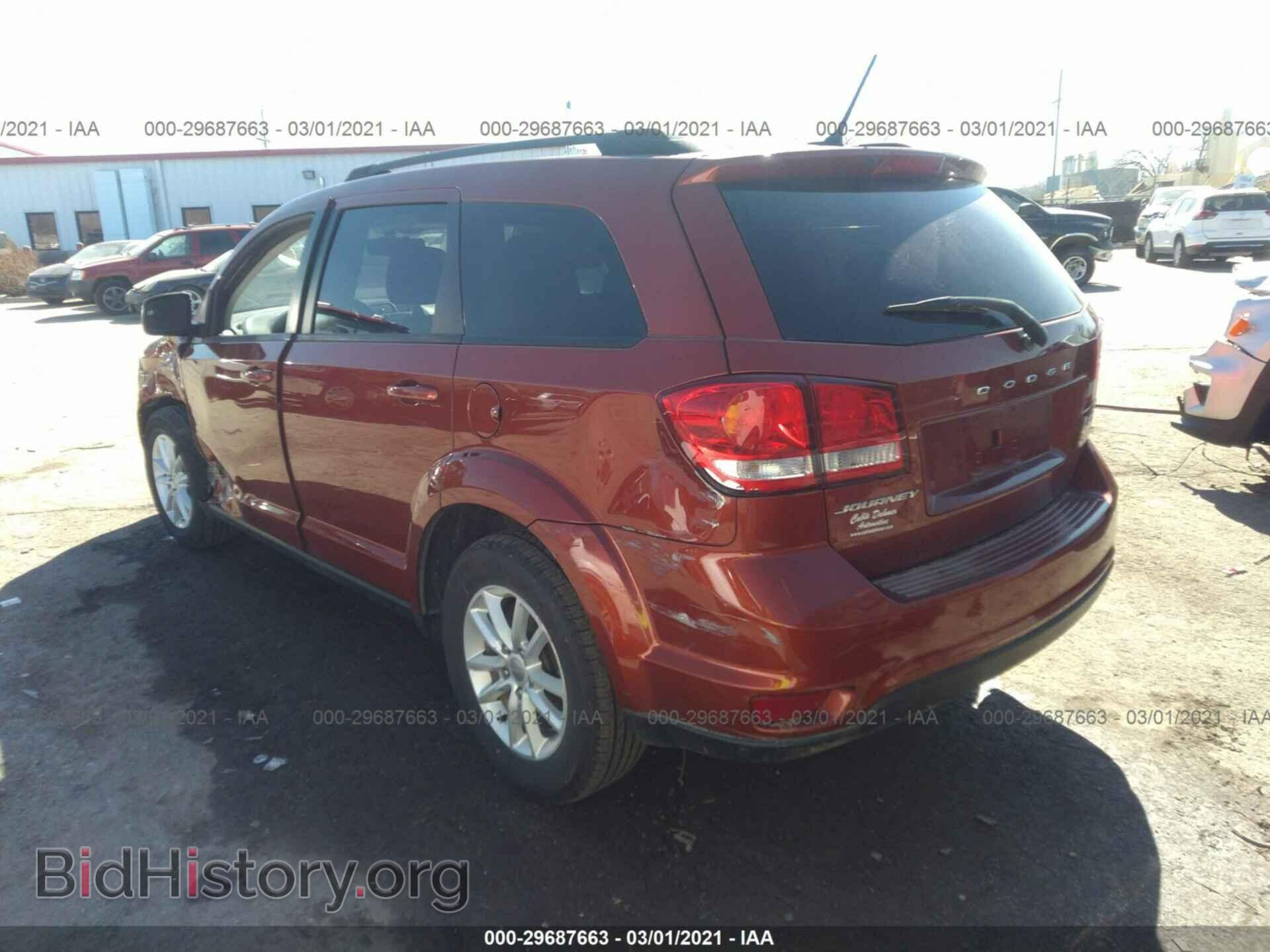 2014 DODGE JOURNEY - VIN: 3C4PDCBB2ET289766 - Фото 3