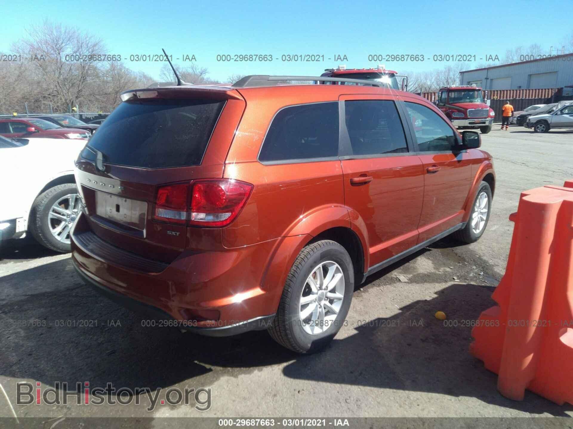 2014 DODGE JOURNEY - VIN: 3C4PDCBB2ET289766 - Фото 4