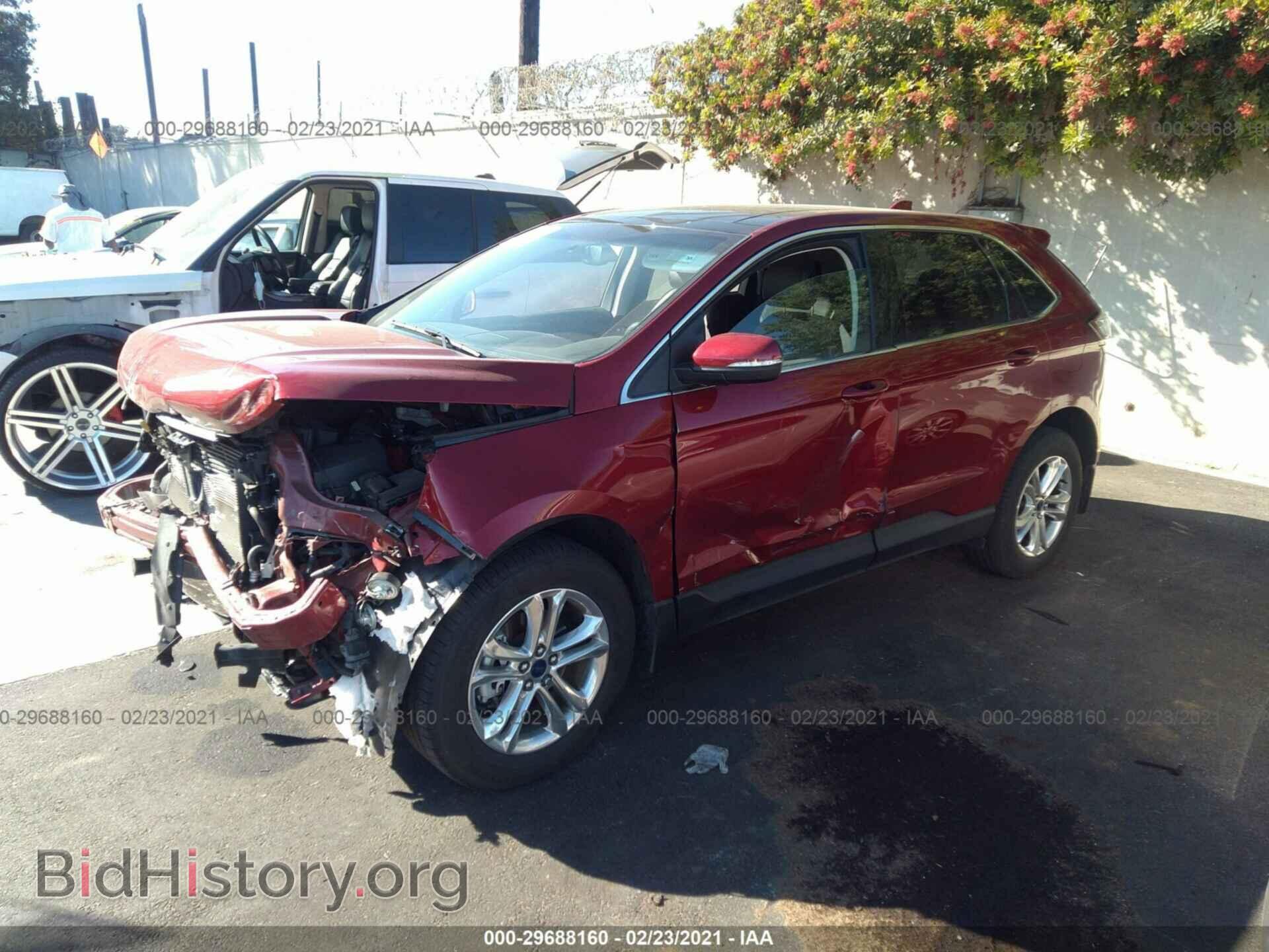 2016 FORD EDGE - VIN: 2FMPK3J82GBC25104 - Фото 2