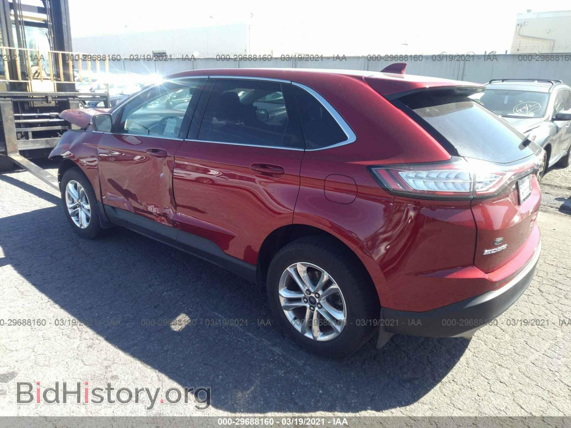 2016 FORD EDGE - VIN: 2FMPK3J82GBC25104 - Фото 3