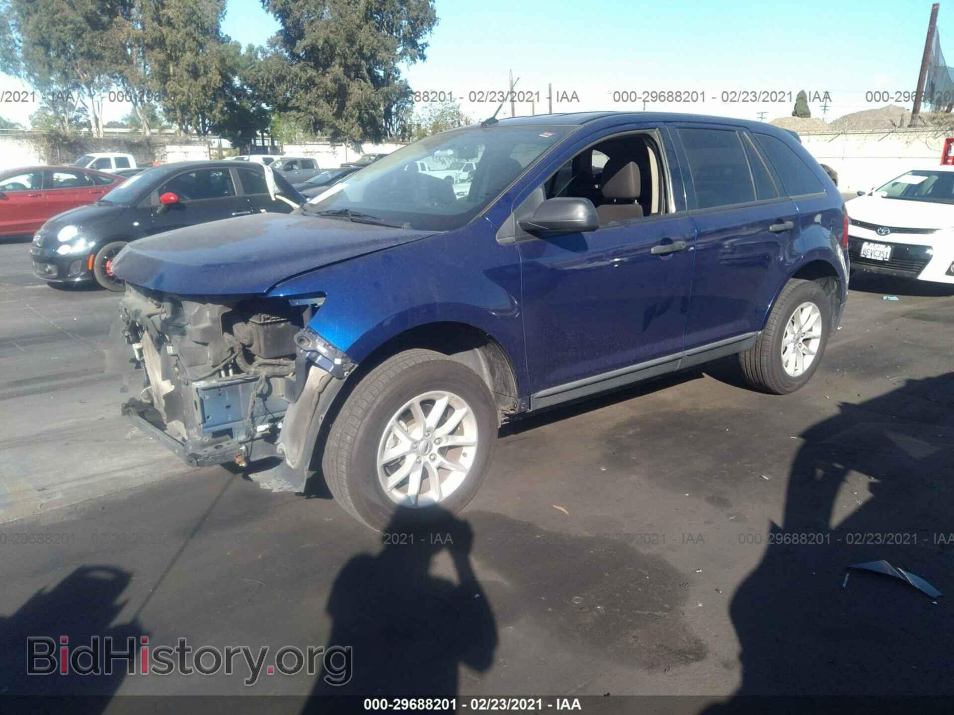 2014 FORD EDGE - VIN: 2FMDK3GC2EBA83462 - Фото 2