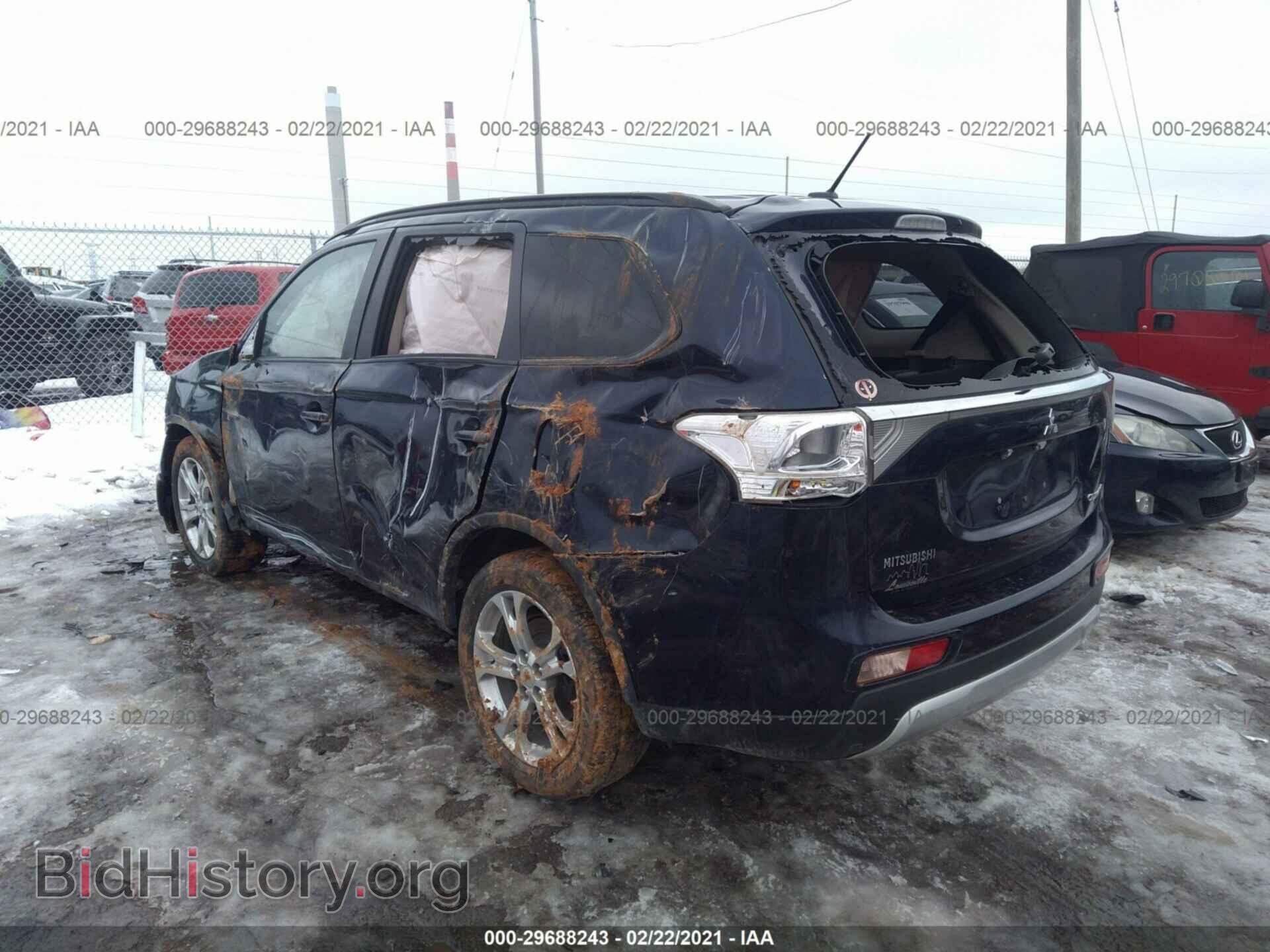 2015 MITSUBISHI OUTLANDER - VIN: JA4AZ3A36FZ012026 - Фото 3