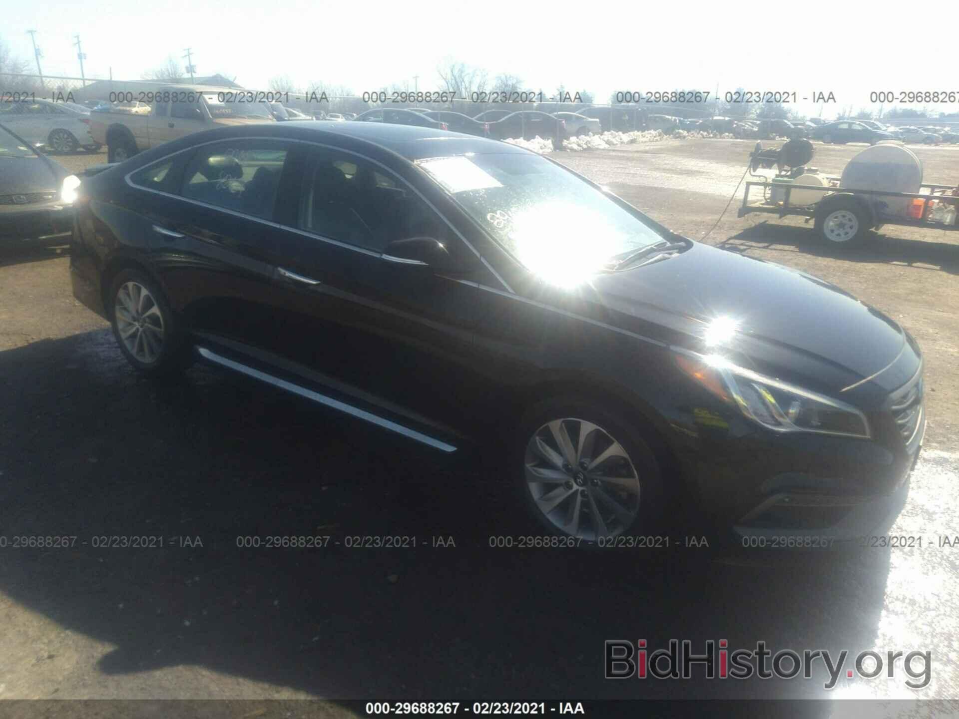 Photo 5NPE34AFXHH442791 - HYUNDAI SONATA 2017