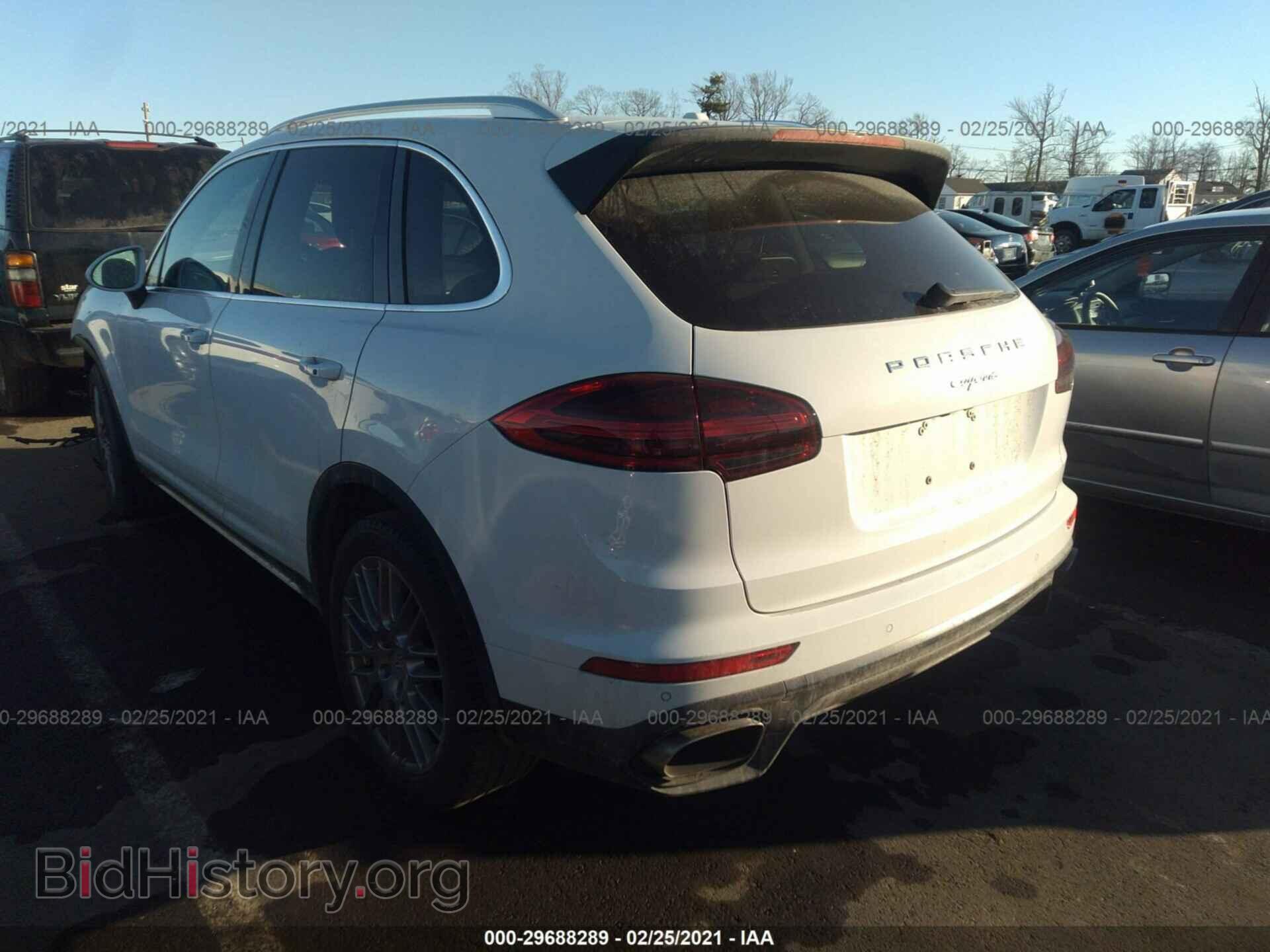 2016 PORSCHE CAYENNE - VIN: WP1AA2A2XGKA14062 - Фото 3