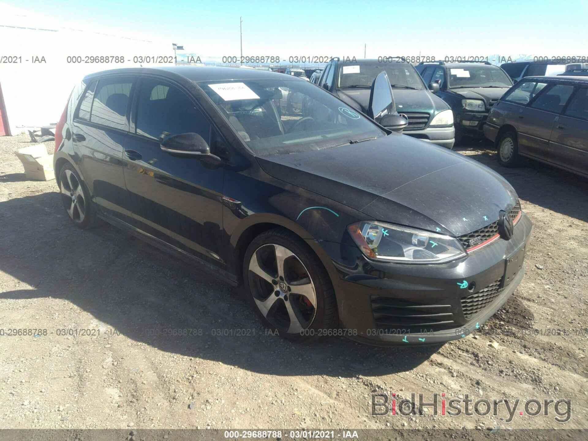 Photo 3VW4T7AU8GM016079 - VOLKSWAGEN GOLF GTI 2016