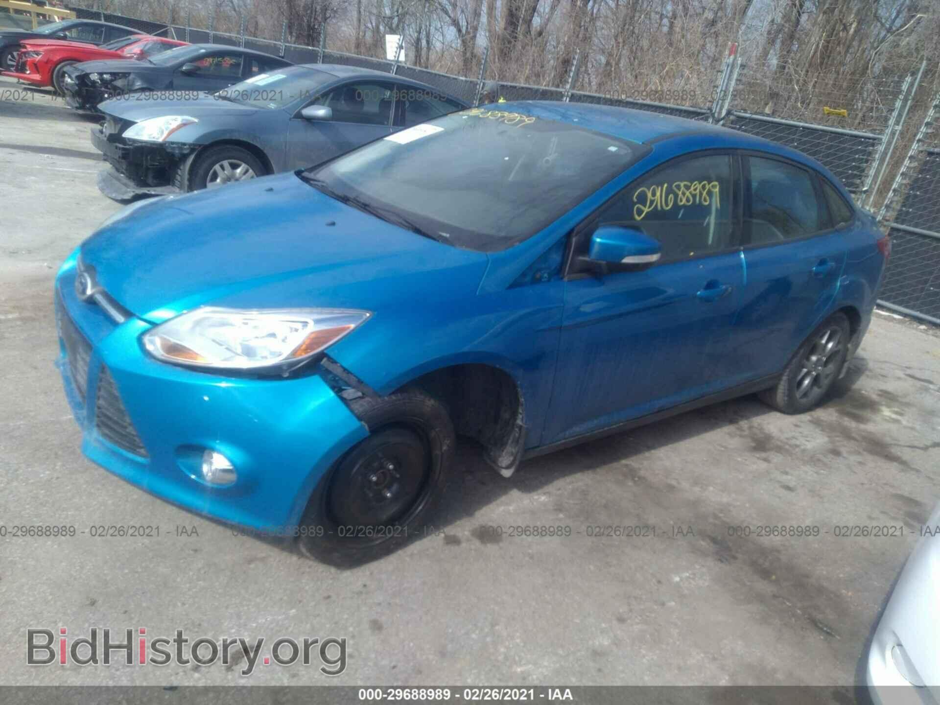 2013 FORD FOCUS - VIN: 1FADP3F2XDL107056 - Фото 2