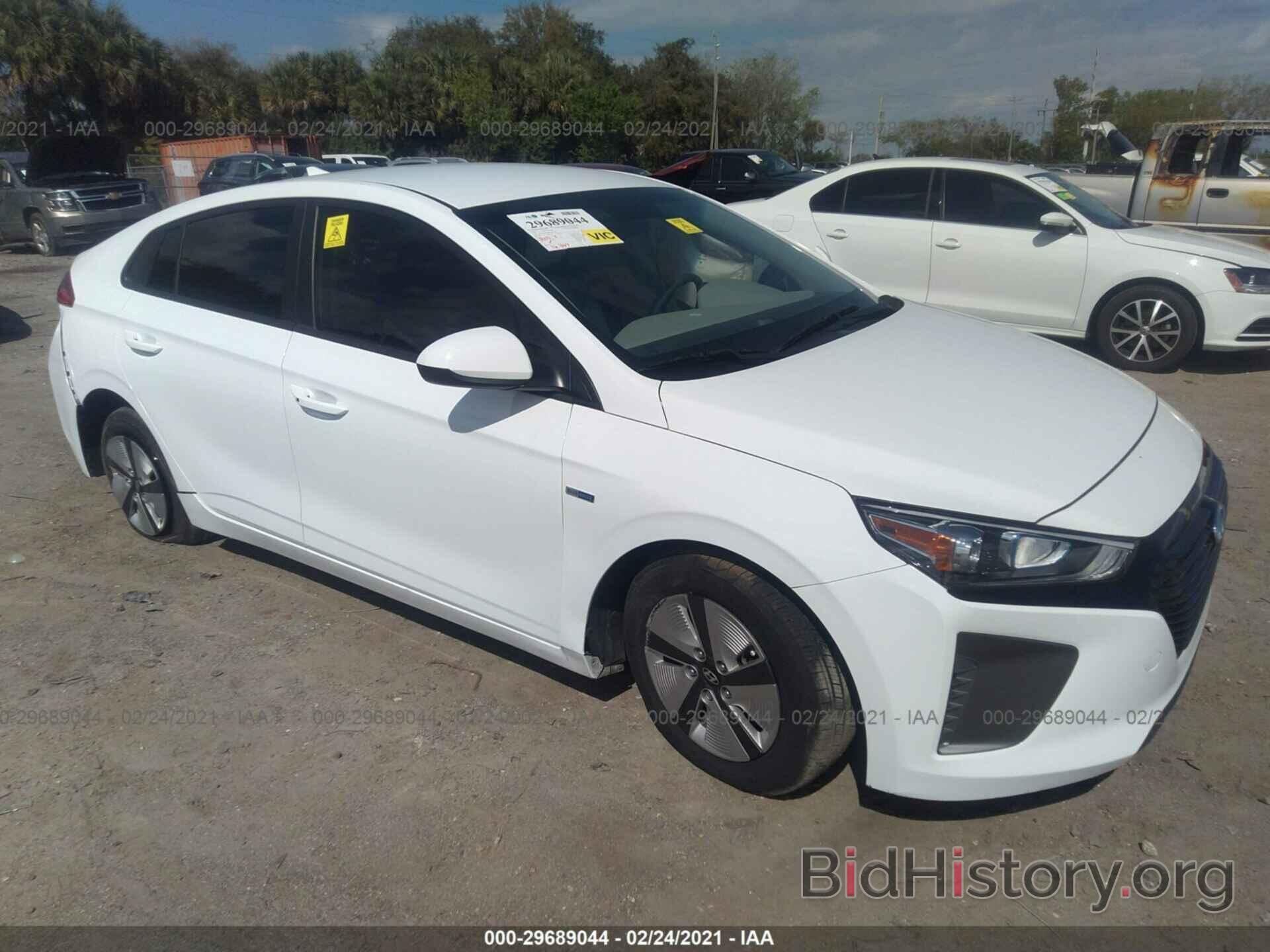 Photo KMHC65LC9KU137556 - HYUNDAI IONIQ HYBRID 2019