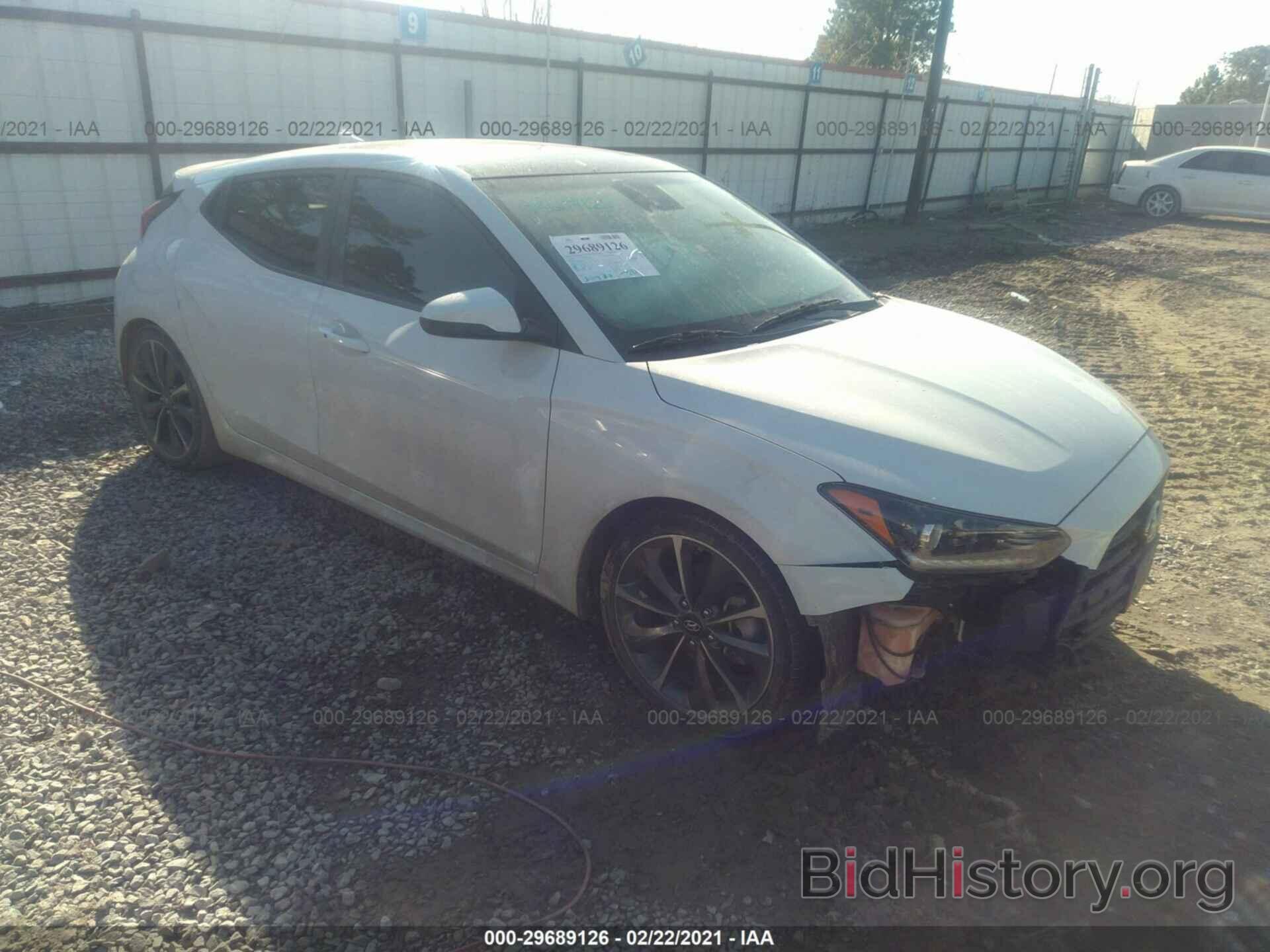 Photo KMHTG6AFXKU003445 - HYUNDAI VELOSTER 2019