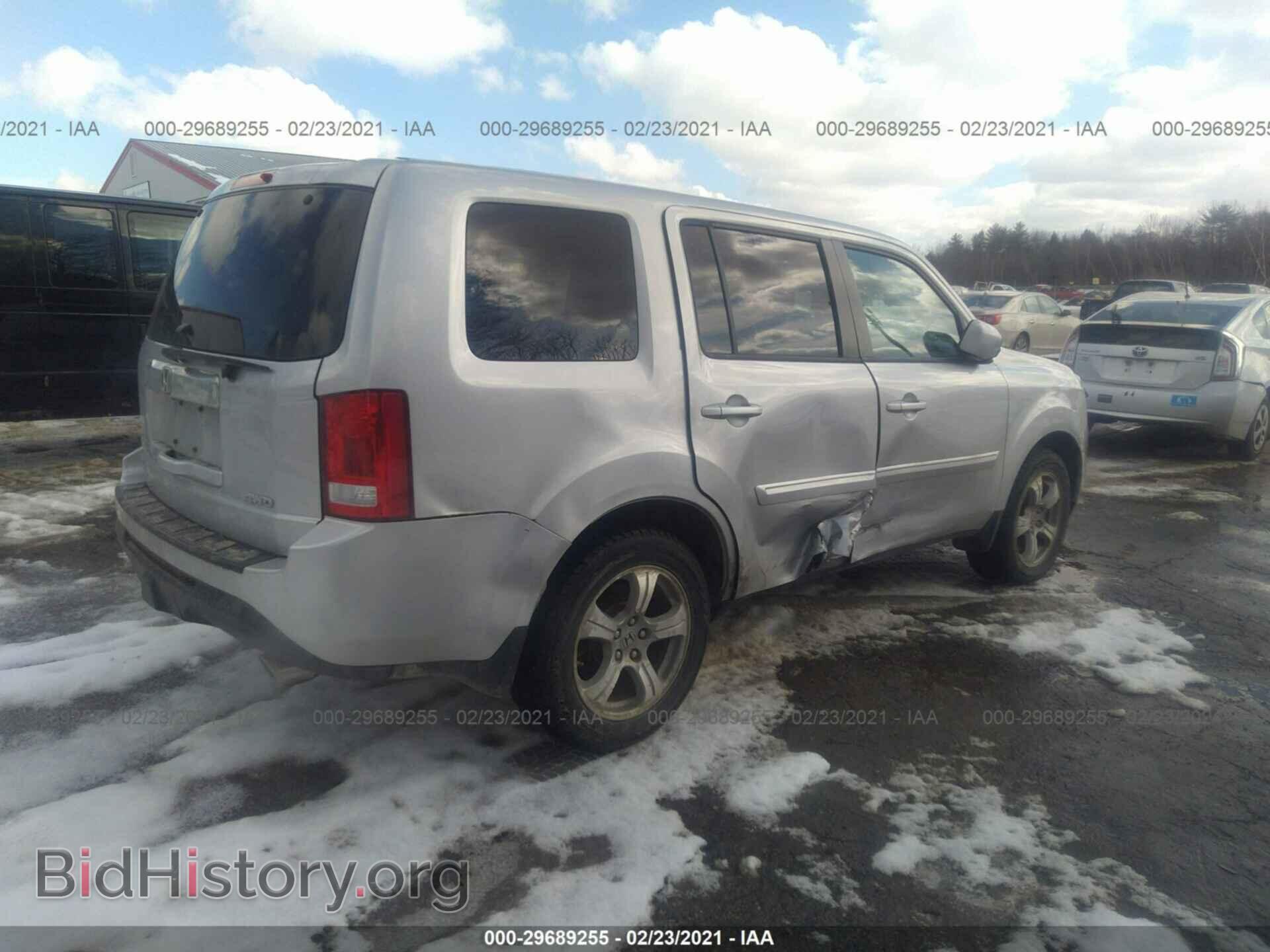 2012 HONDA PILOT - VIN: 5FNYF4H55CB024762 - Фото 4
