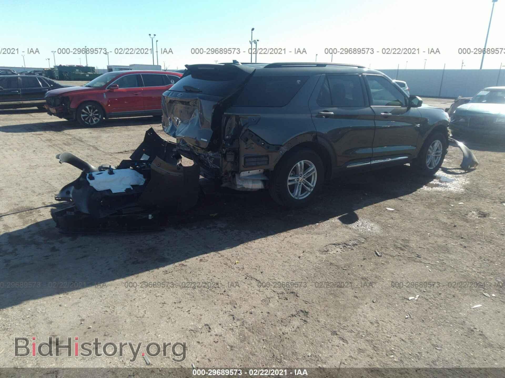2020 FORD EXPLORER - VIN: 1FMSK7DH2LGB28243 - Фото 4